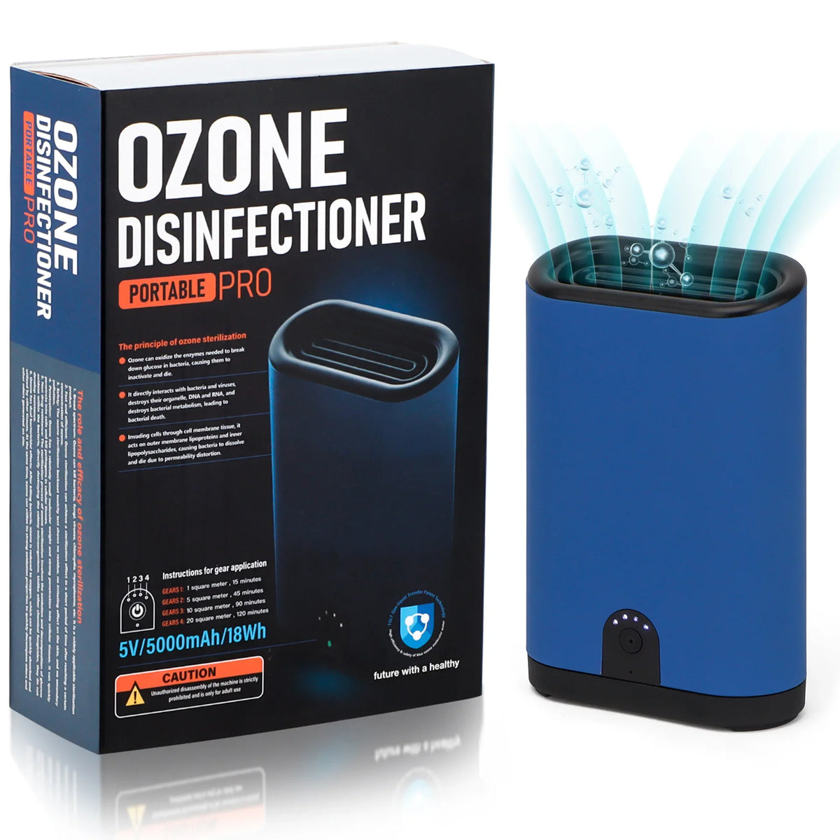 Portable Ozone Generator Air Purifier