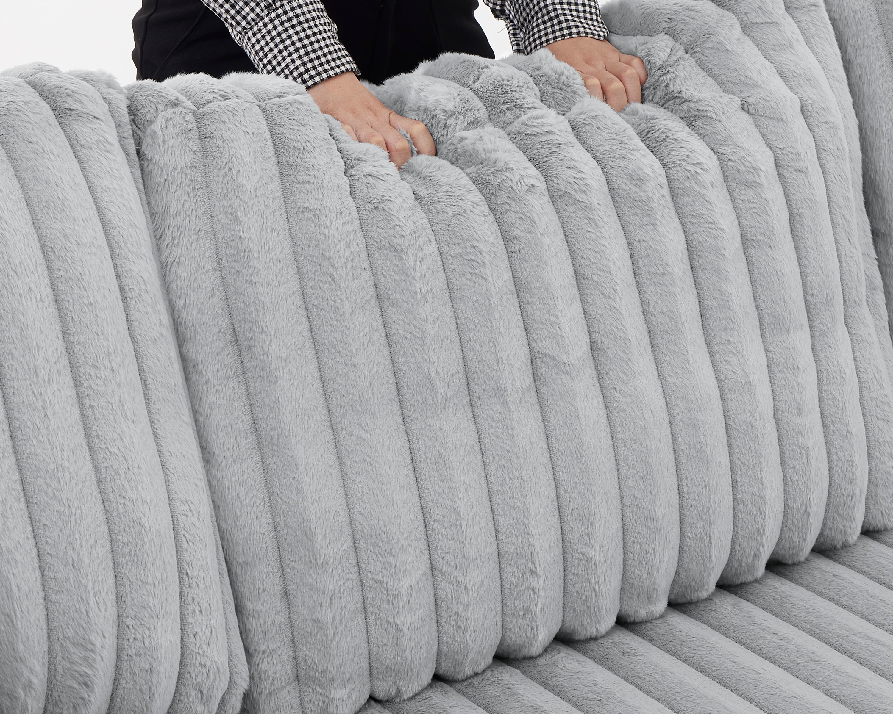 Premium Oversized U-Shape Sleeper Sectional Sofa