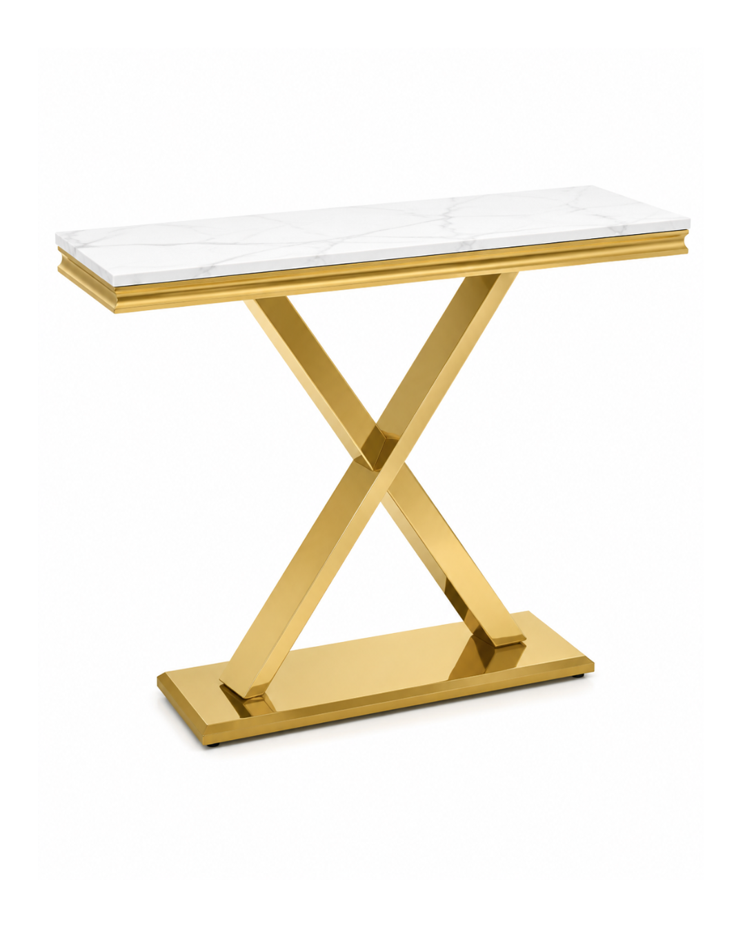 Prestige X Marble & Steel Console