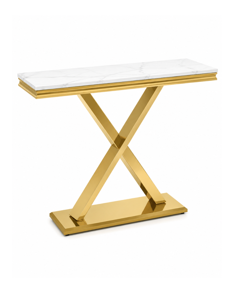 Prestige X Marble & Steel Console