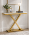 Prestige X Marble & Steel Console