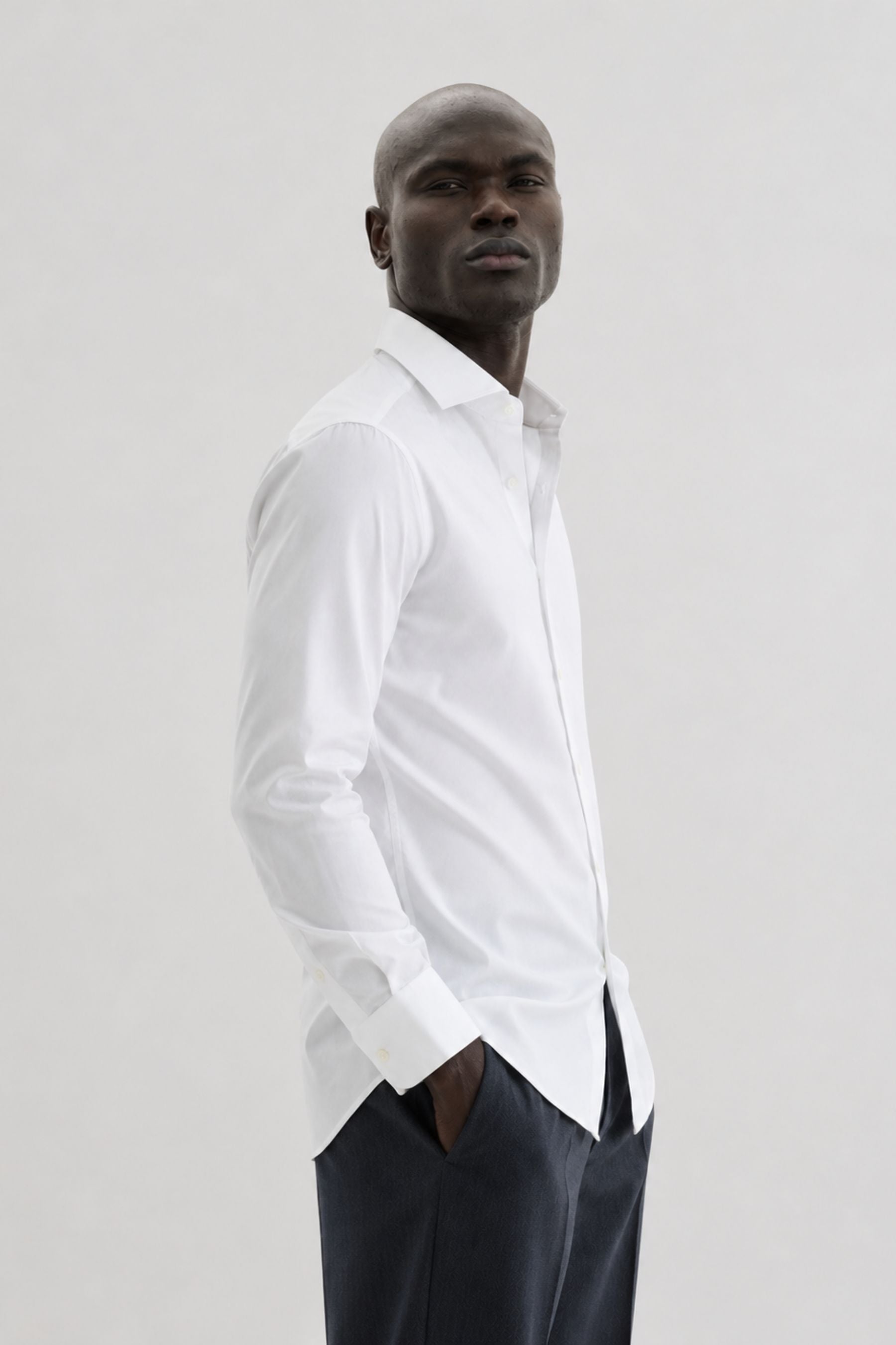 Pure Cotton Comfort Fit Shirt