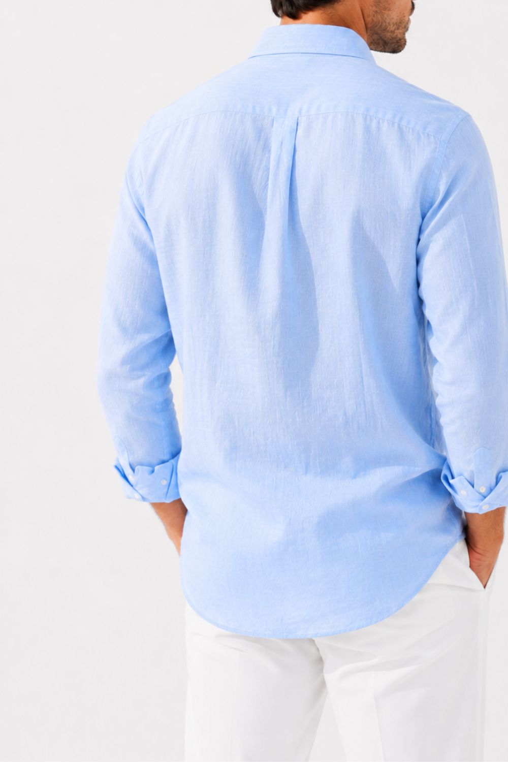 Pure Linen Comfort Fit Tailored Shirt