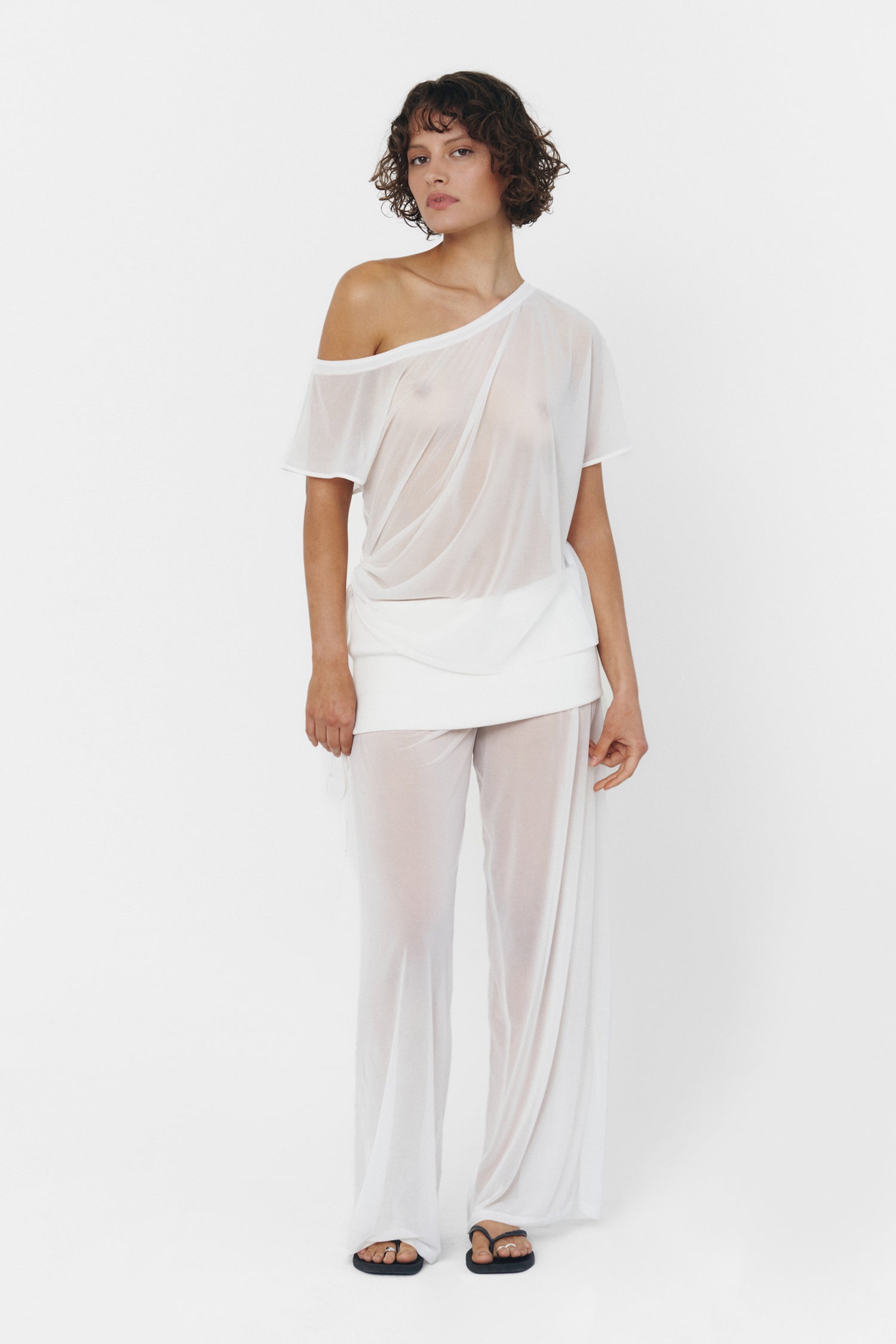 RAEL PANTS IN WHITE