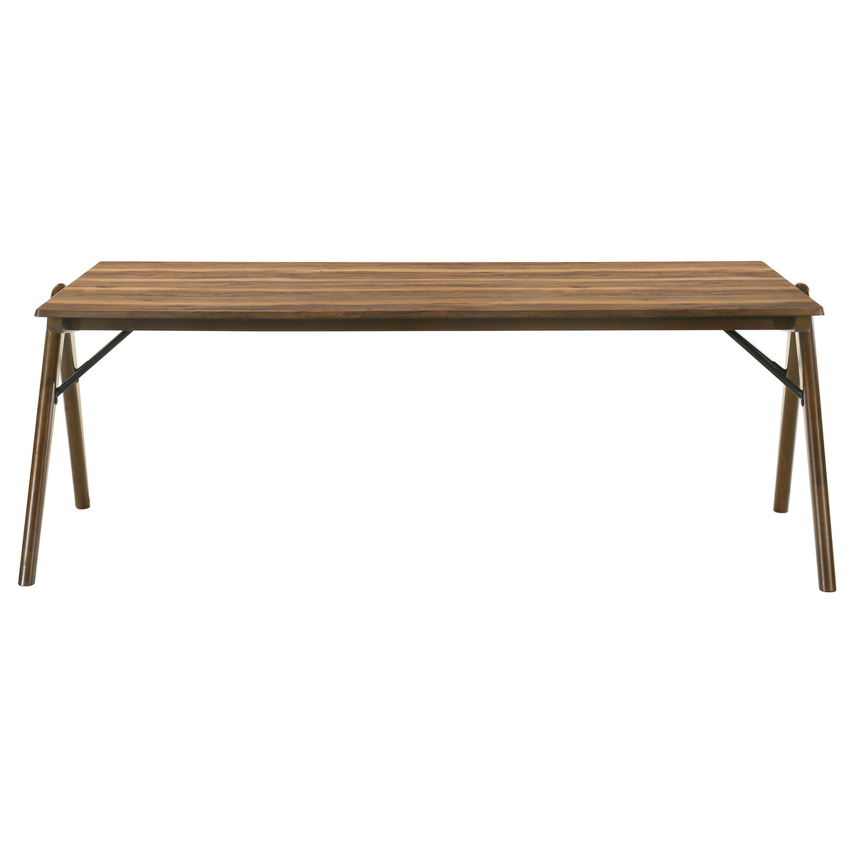 Randolph 82-inch Smart Top Rectangular Dining Table Sheesham and Brown