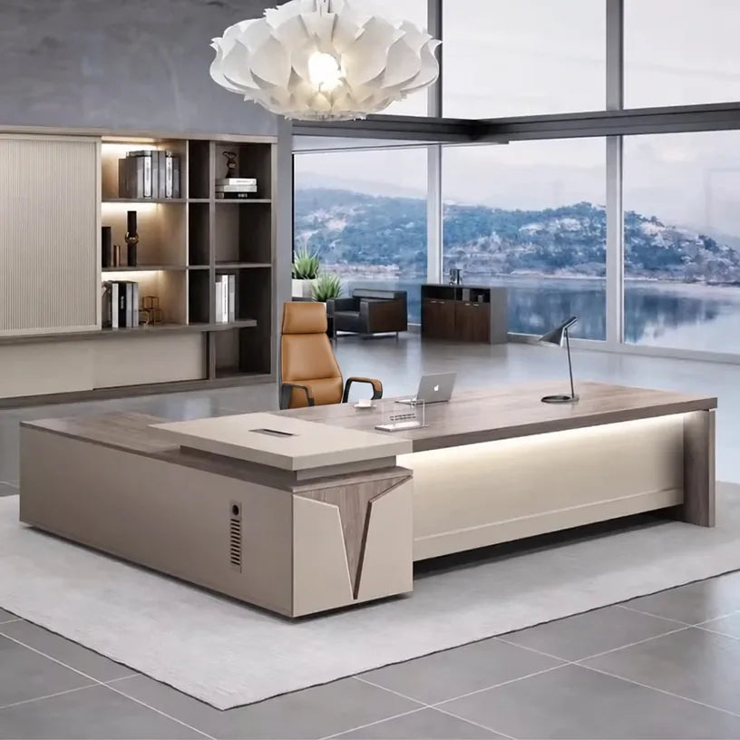 Reytan · Modern L-Shaped Executive Desk