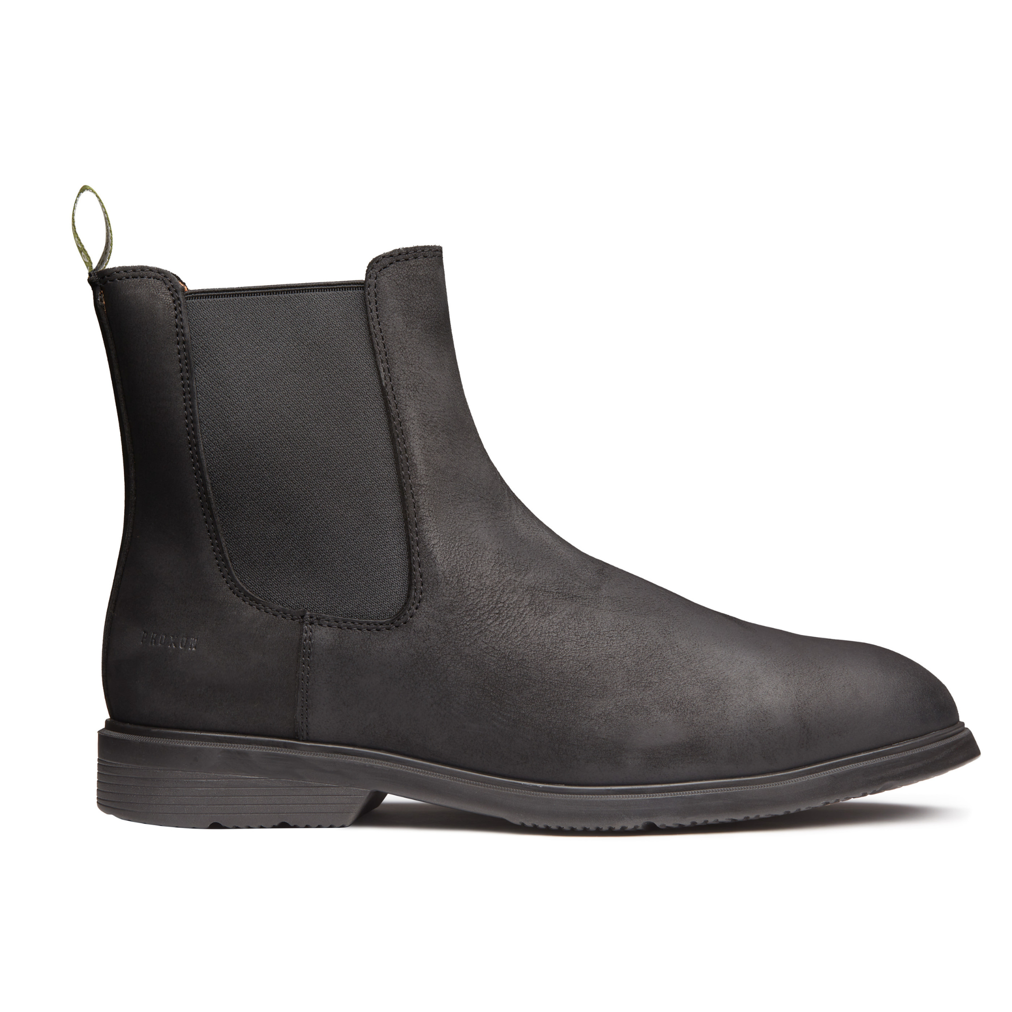 SOFT TOE CHELSEA WORK BOOT TULSA BLACK MATTE