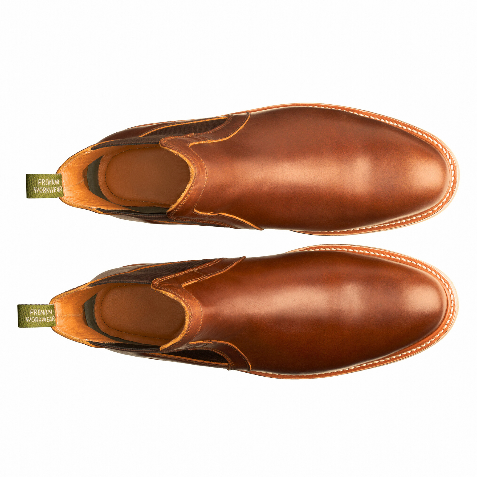 SOFT TOE CHELSEA WORK BOOT WALLACE AMBER
