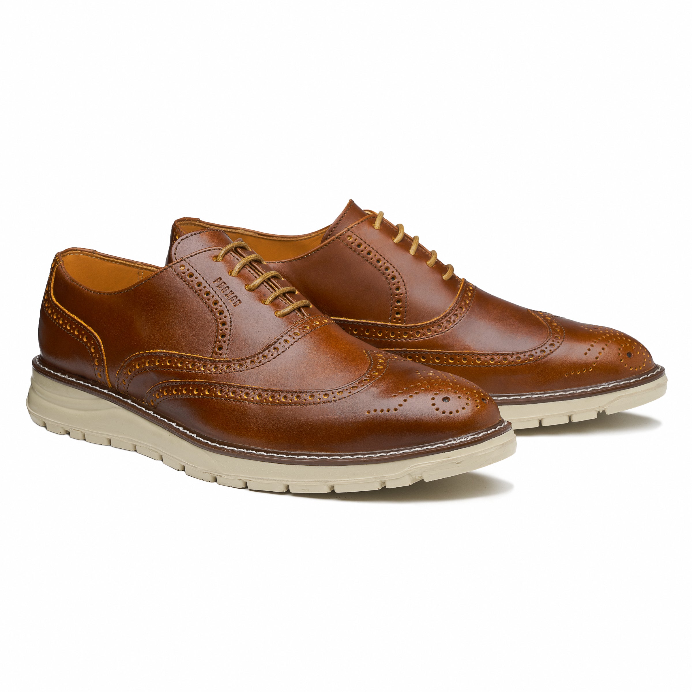 SOFT TOE OXFORD WORK SHOE VOLTA AMBER