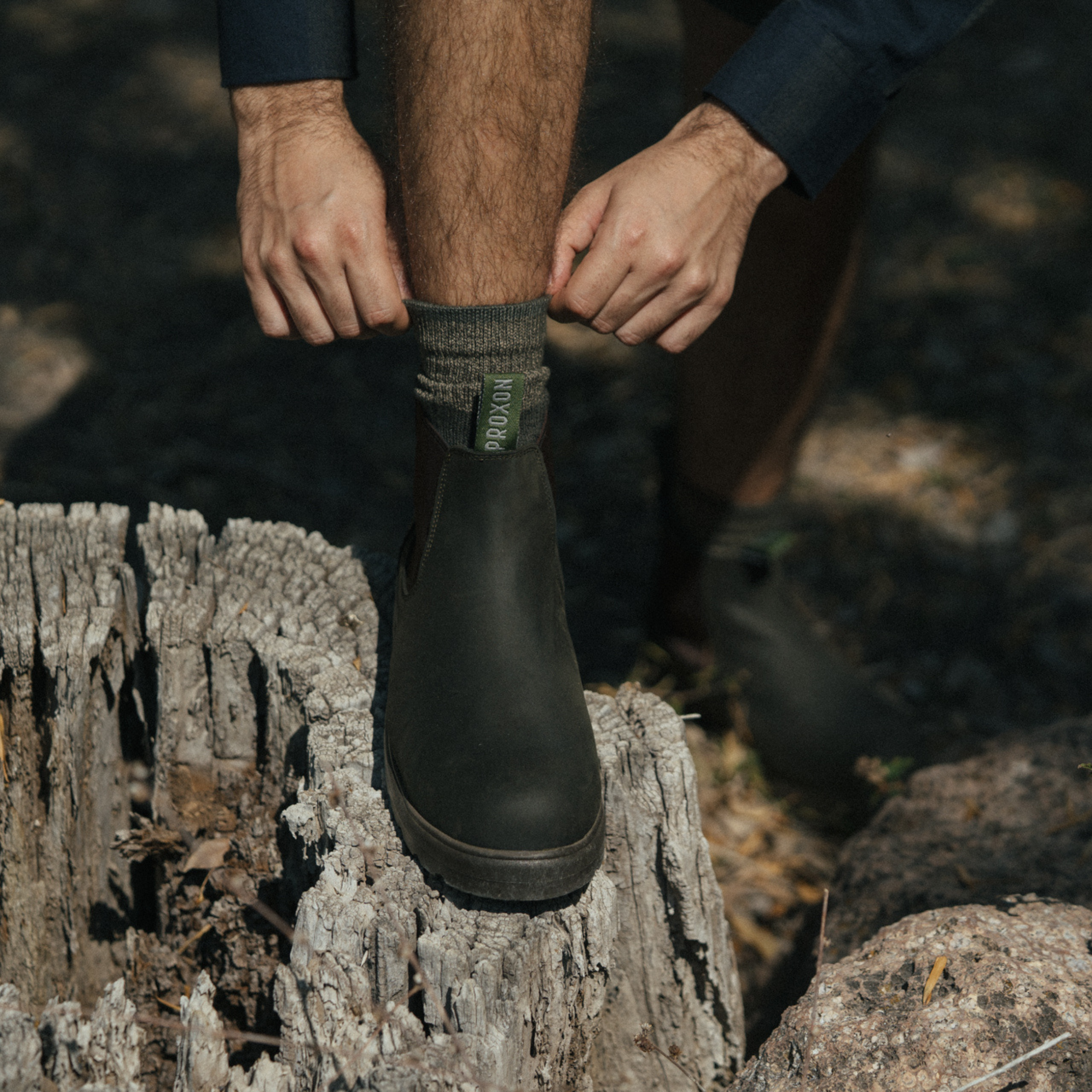 SOFT TOE RAINIER CHELSEA WORK BOOT BLACK