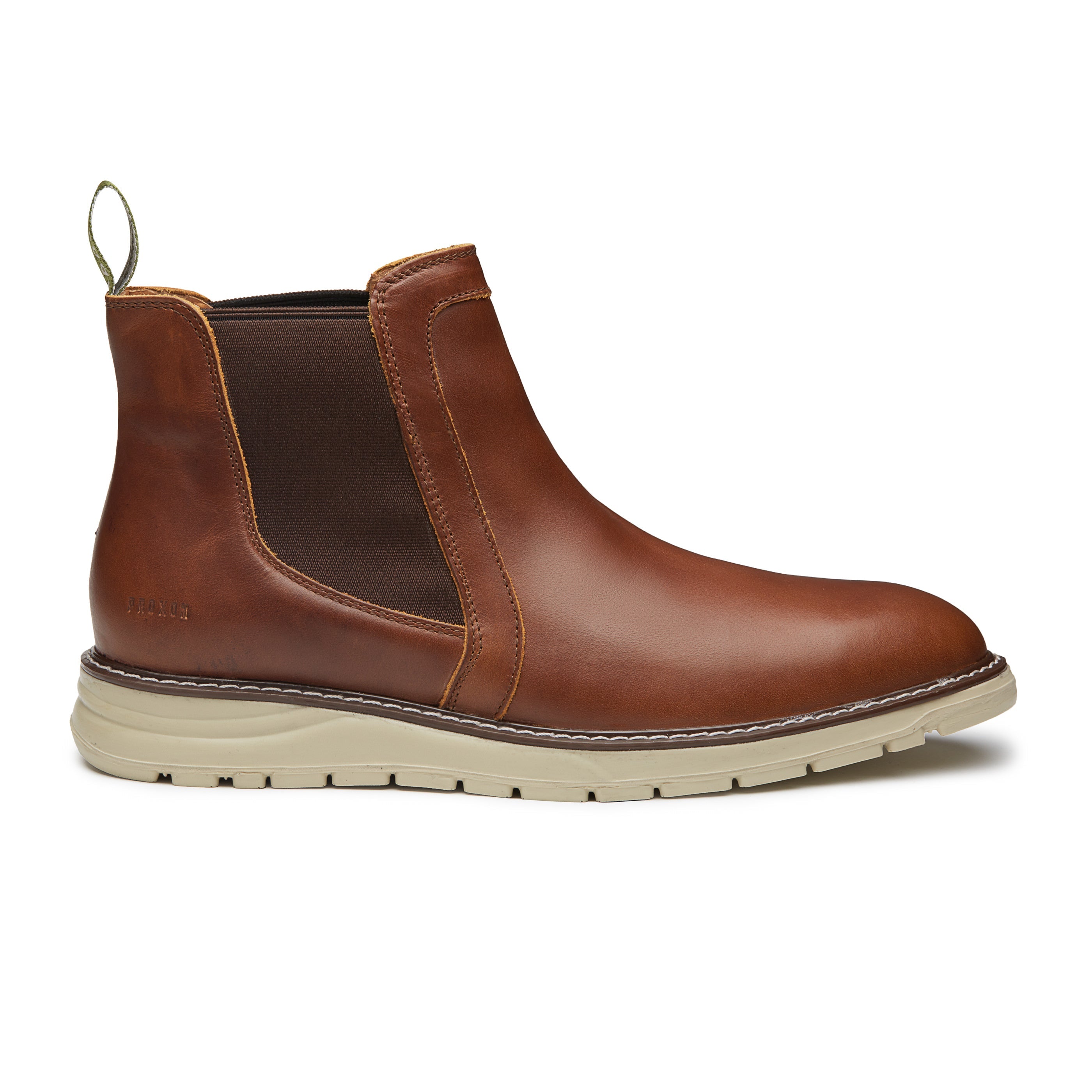 STEEL TOE CHELSEA WORK BOOT BECKS AMBER
