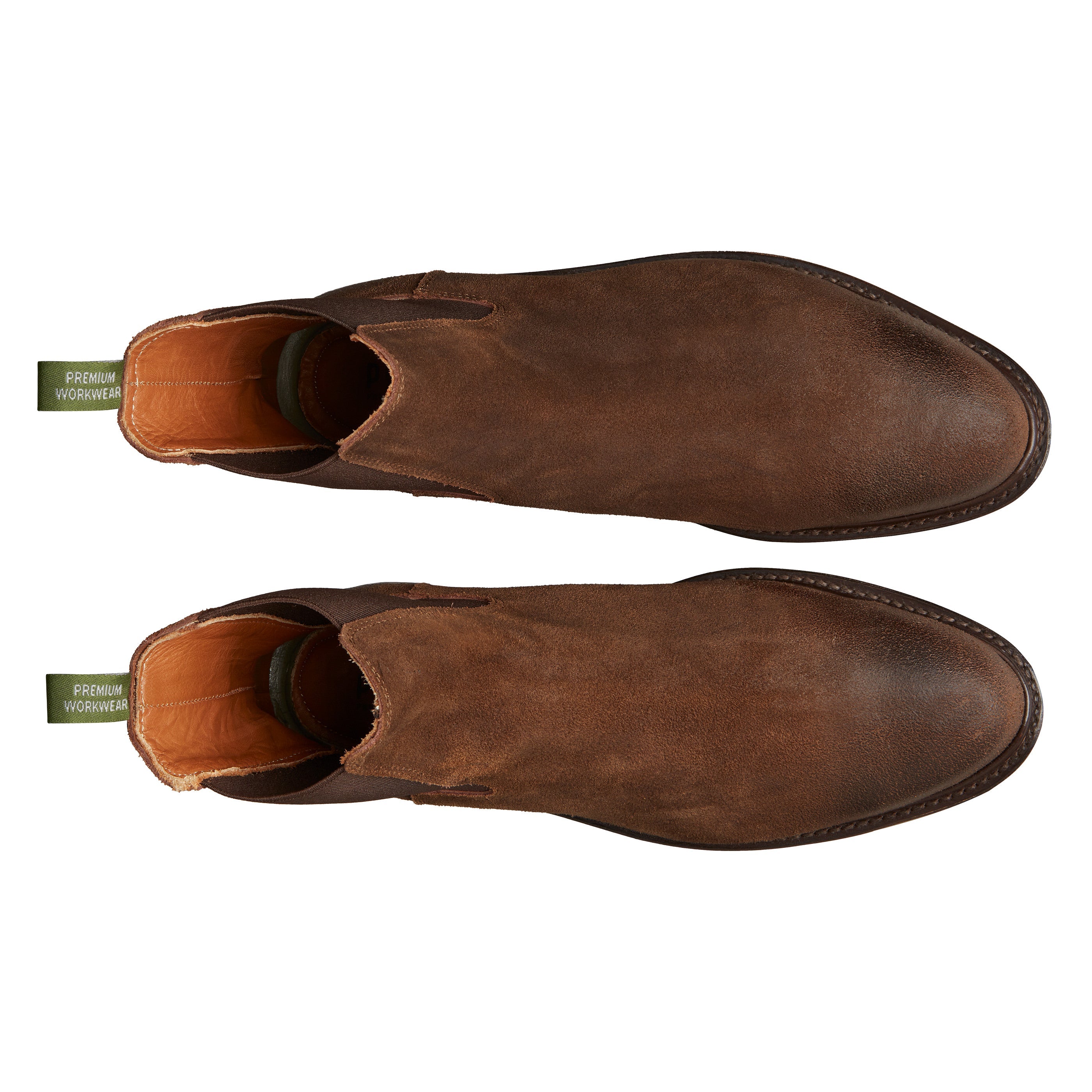 STEEL TOE CHELSEA WORK BOOT BRONX MOKA
