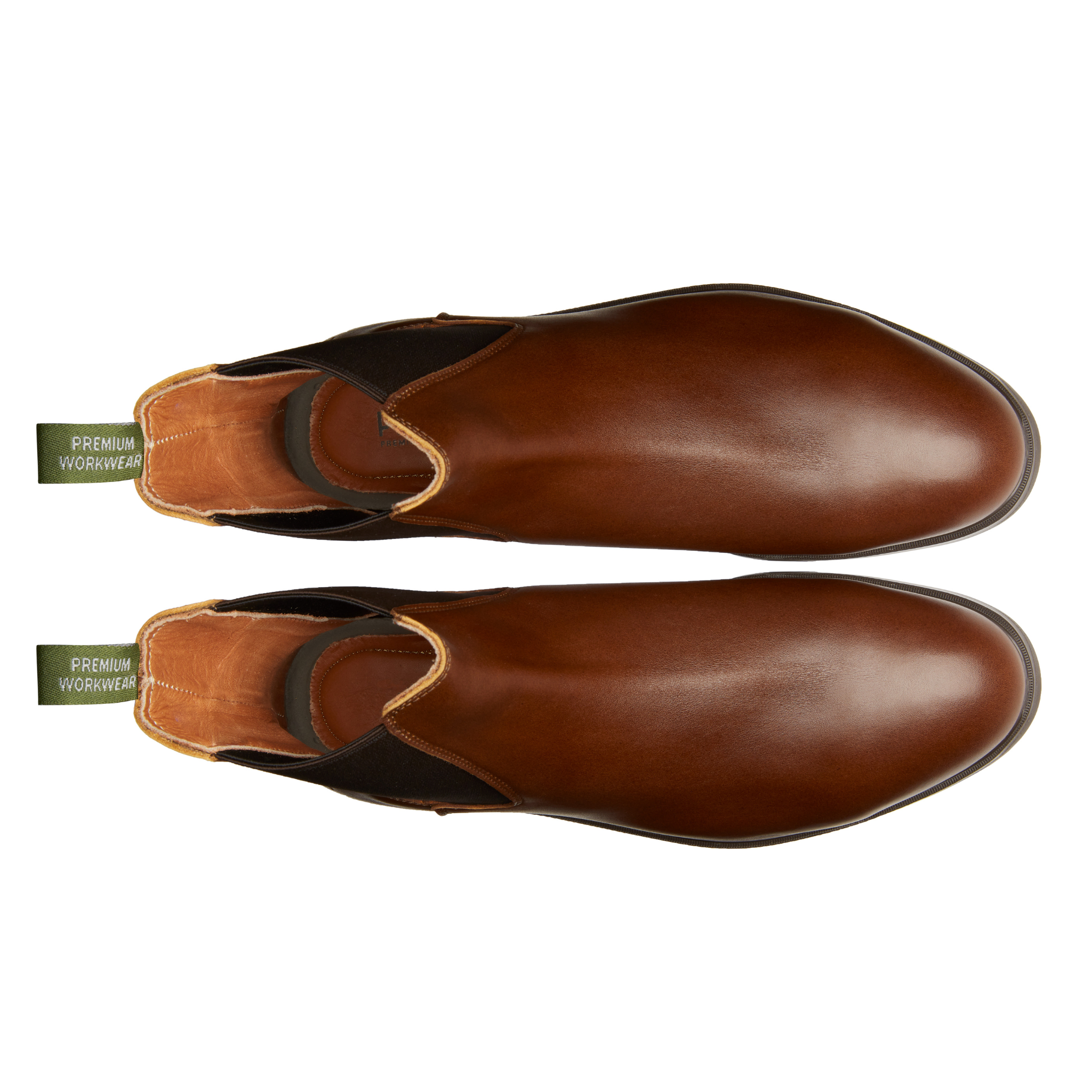 STEEL TOE CHELSEA WORK BOOT TULSA AMBER