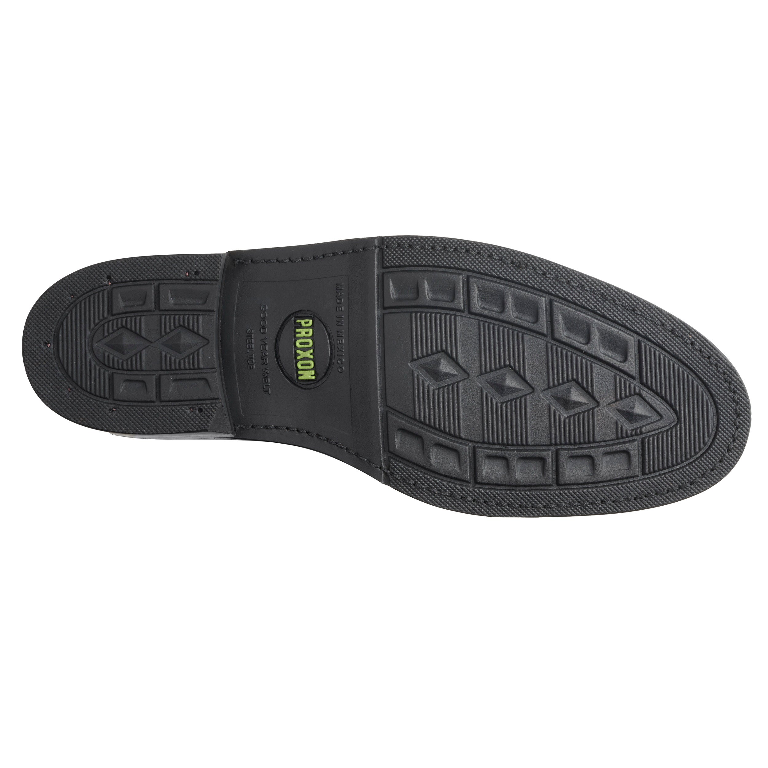 STEEL TOE CHELSEA WORK BOOT WALLACE BLACK