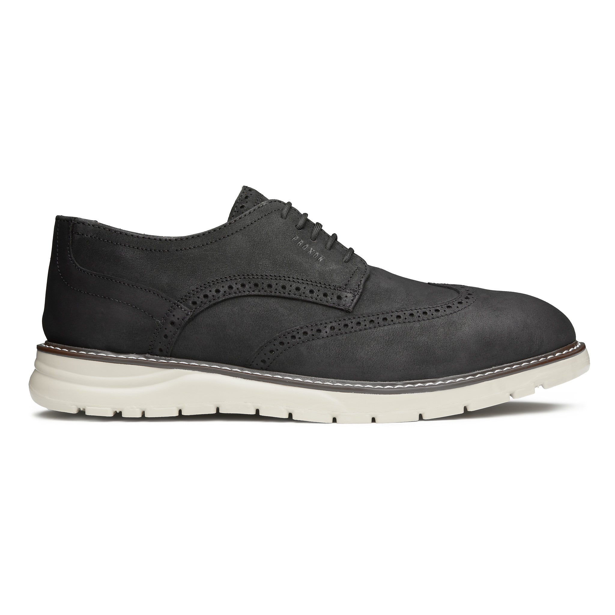 STEEL TOE DERBY WORK SHOE MASTER BLACK MATTE