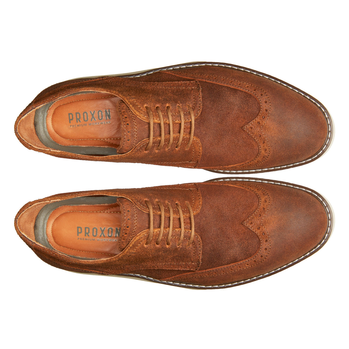 STEEL TOE  DERBY WORK SHOE MASTER GINGER