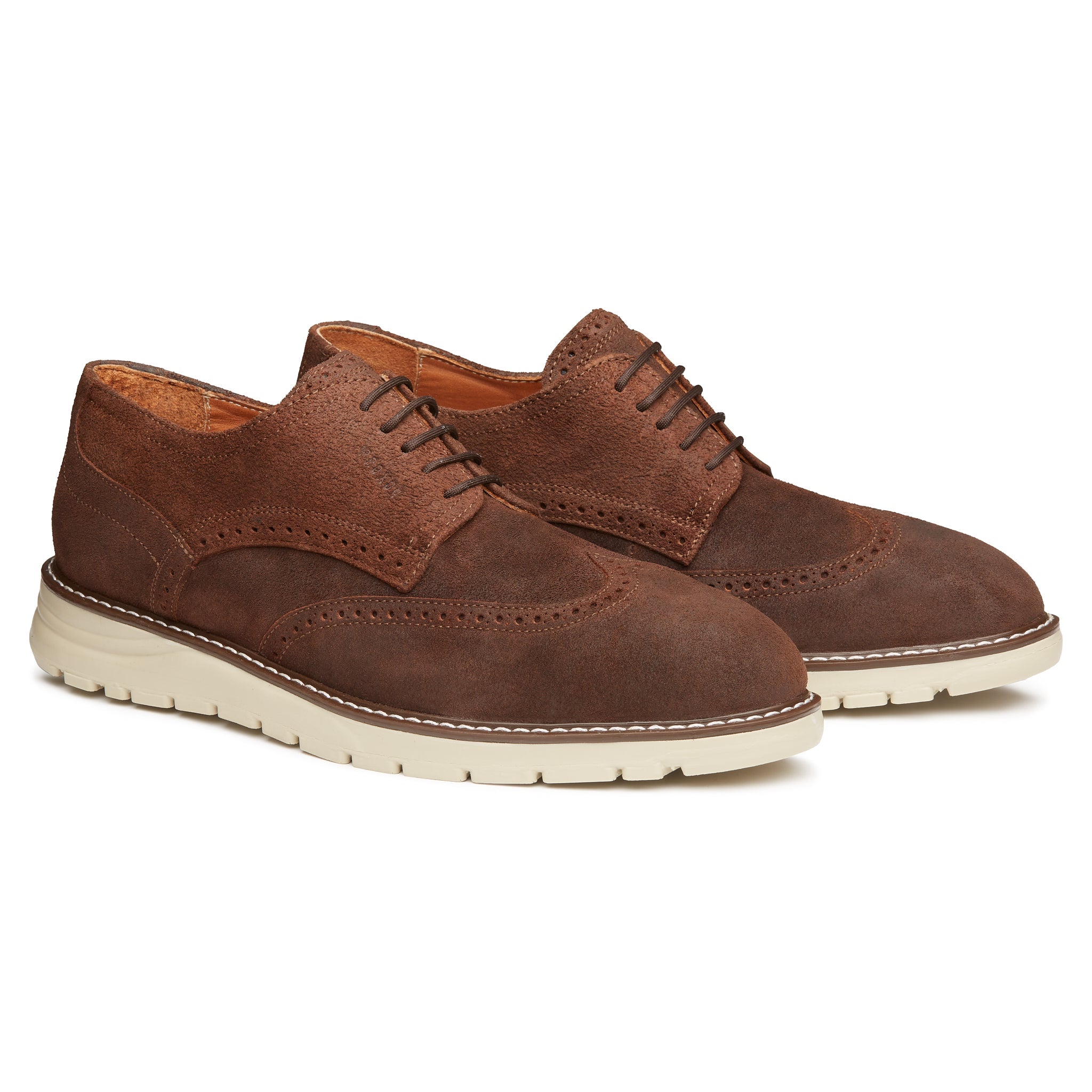 STEEL TOE DERBY WORK SHOES MASTER MOKA
