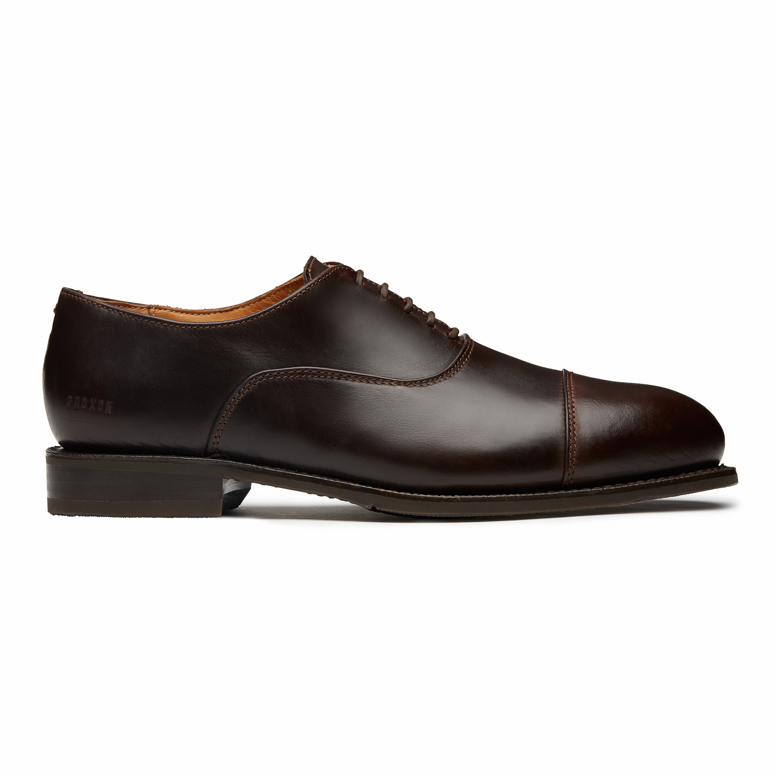 STEEL TOE EXECUTIVE WORK SHOE CEO BROWN