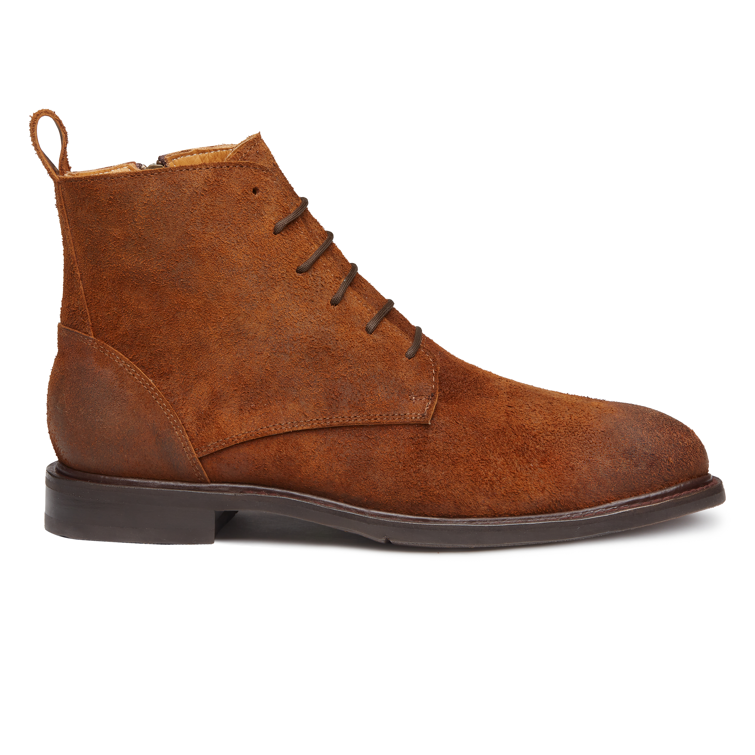 STEEL TOE LACE UP WORK BOOT MICH GINGER