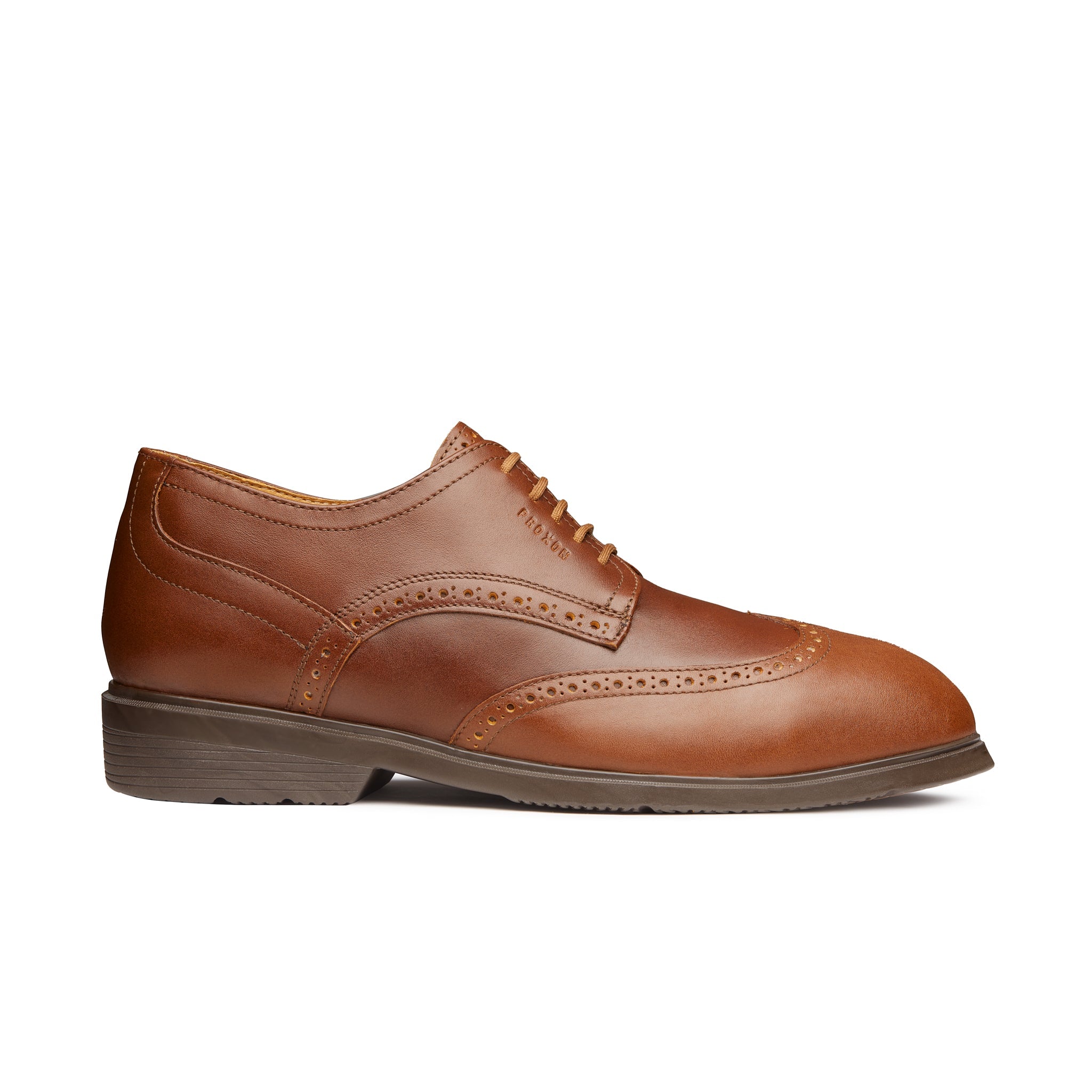 STEEL TOE OXFORD WORK SHOE CAPTAIN AMBER