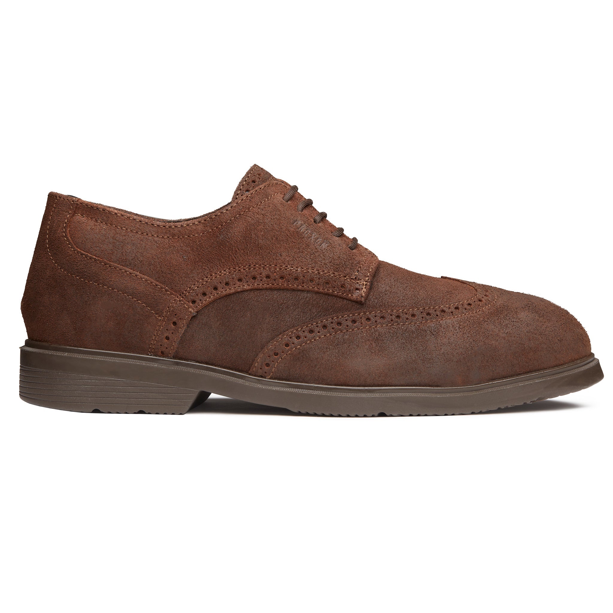 STEEL TOE OXFORD WORK SHOE CAPTAIN MOKA