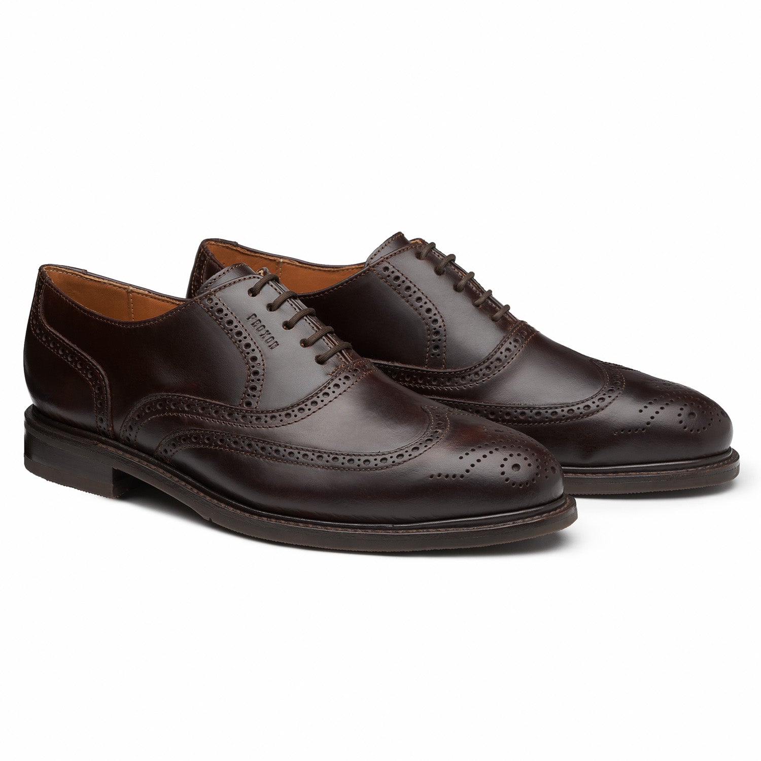 STEEL TOE OXFORD WORK SHOE PILOT - BROWN