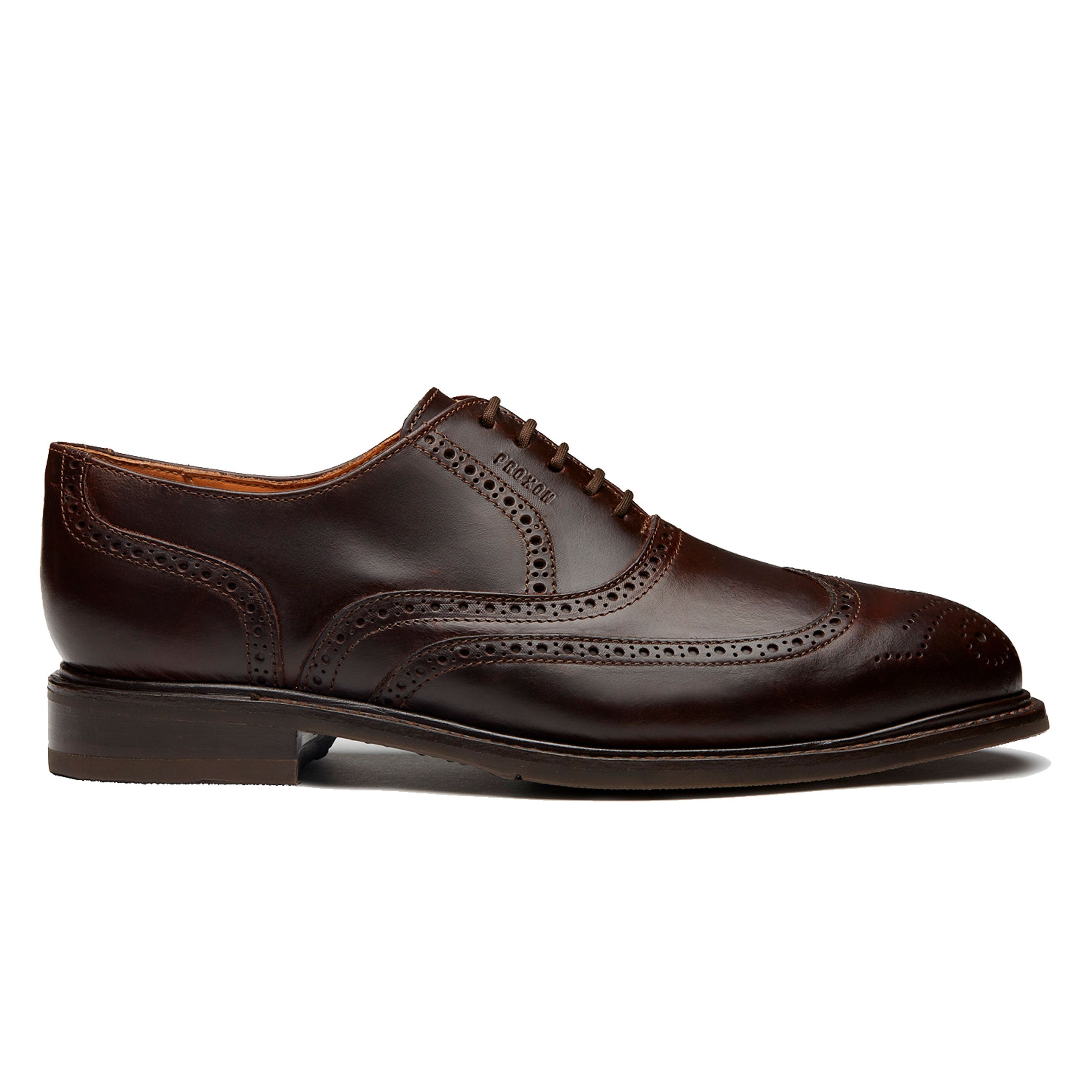 STEEL TOE OXFORD WORK SHOE PILOT - BROWN