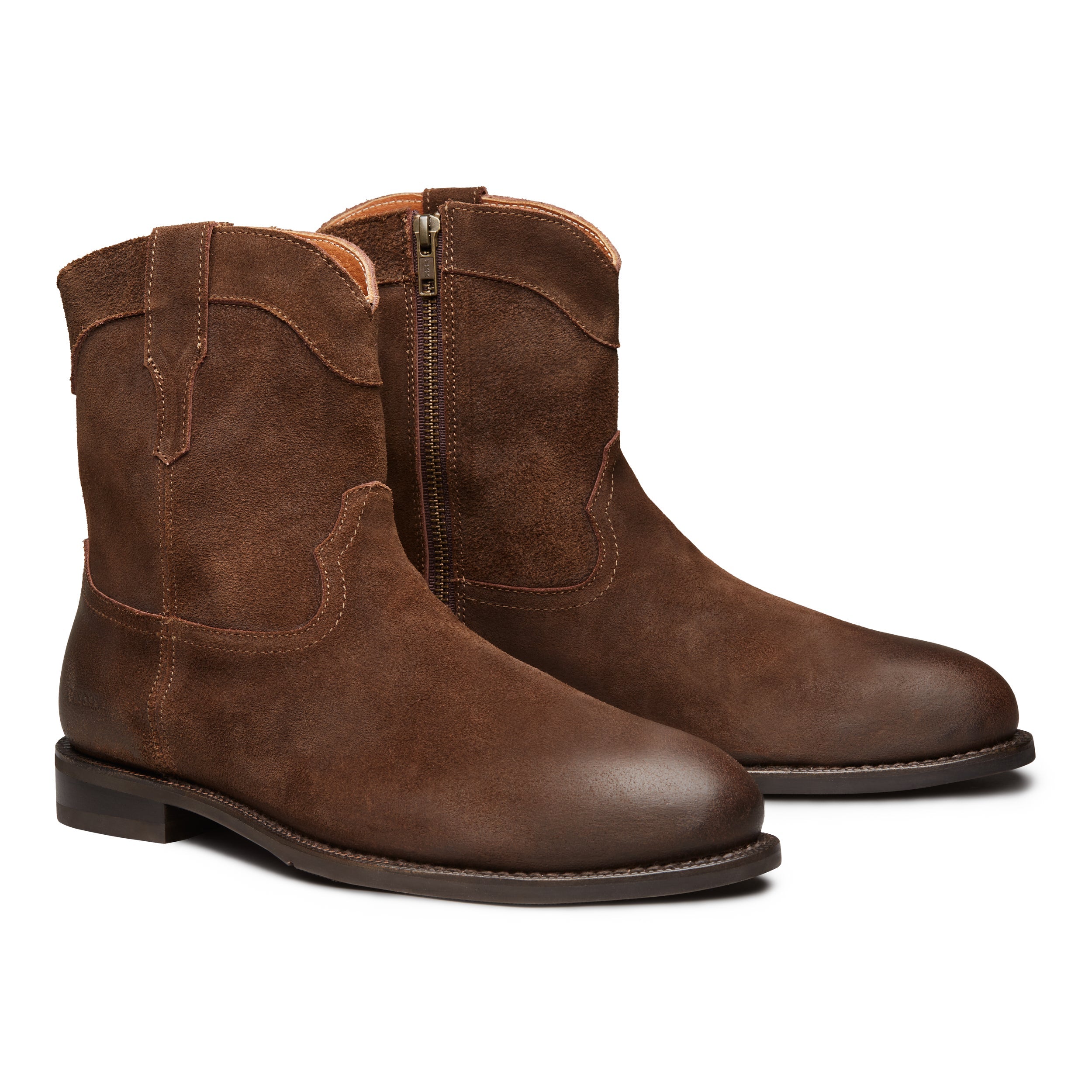 STEEL TOE WESTERN WORK BOOT FULTON MOKA