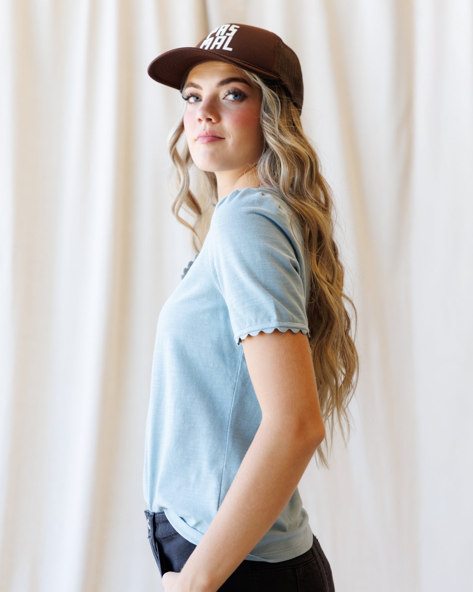 Scallop Tee
