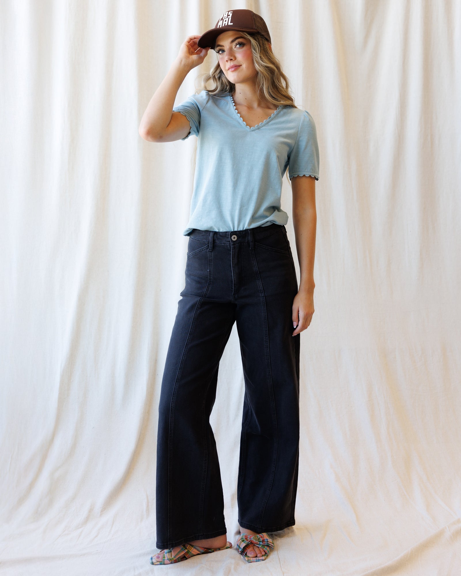 Scallop Tee