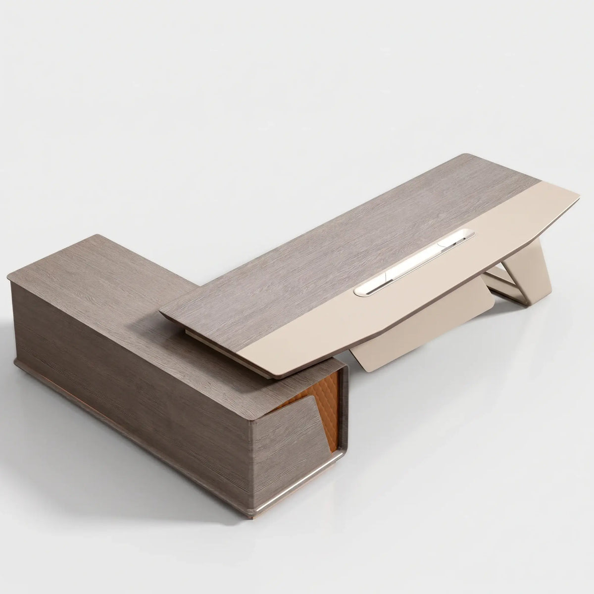 Seguin · Modern L-Shaped Executive Desk