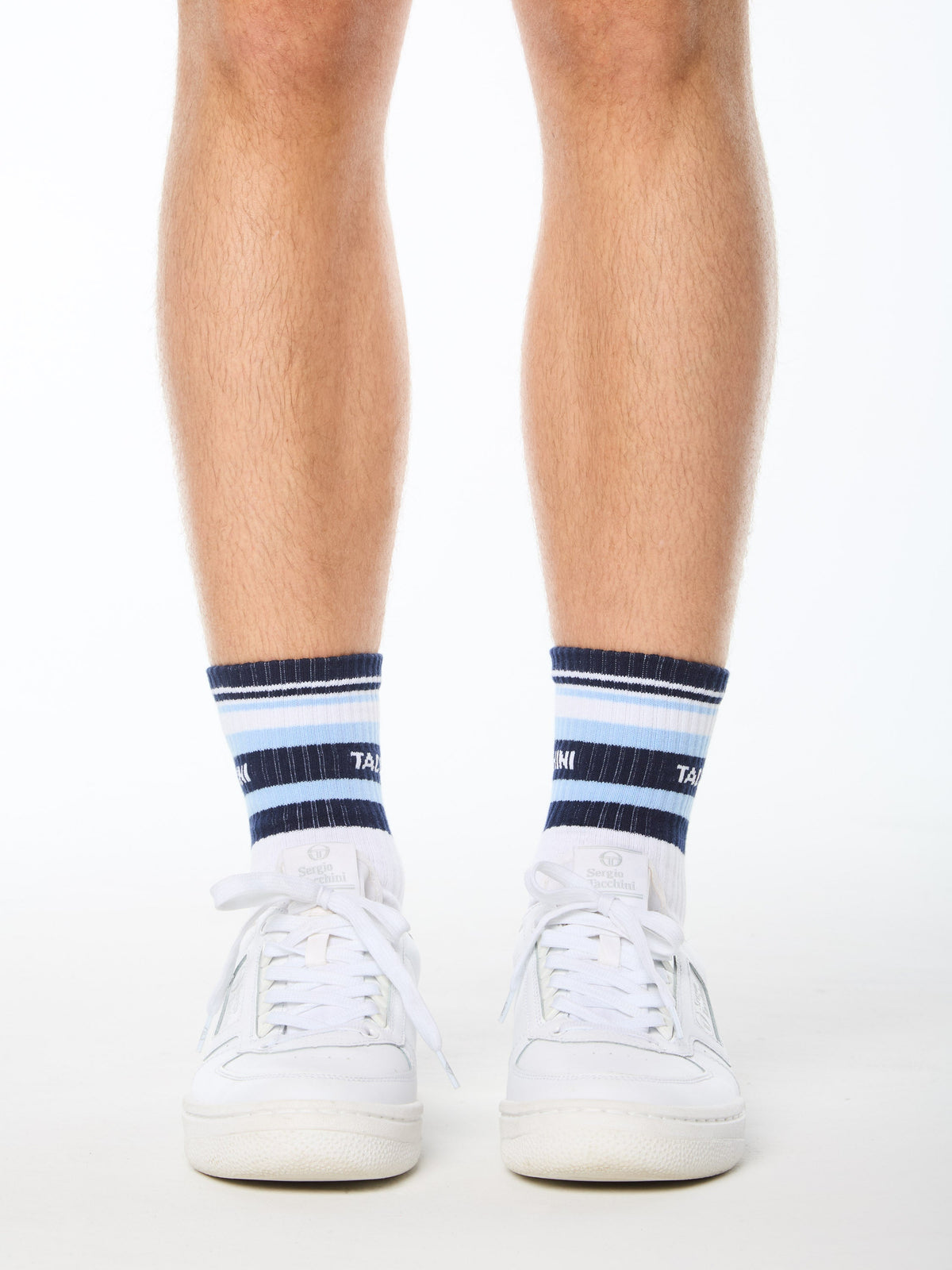 Strisce Sock-Brilliant White