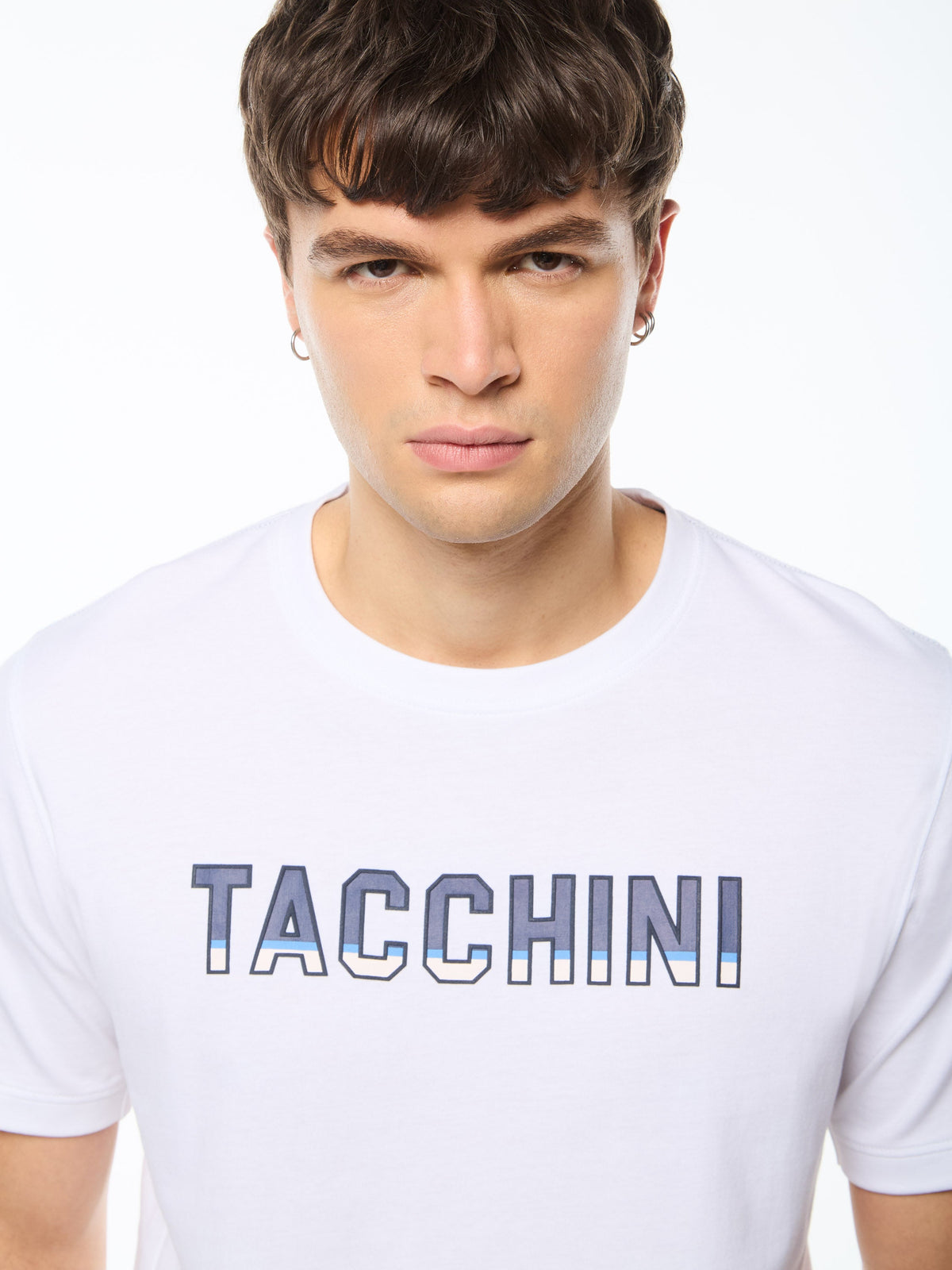 Strisce T-Shirt-Brilliant White