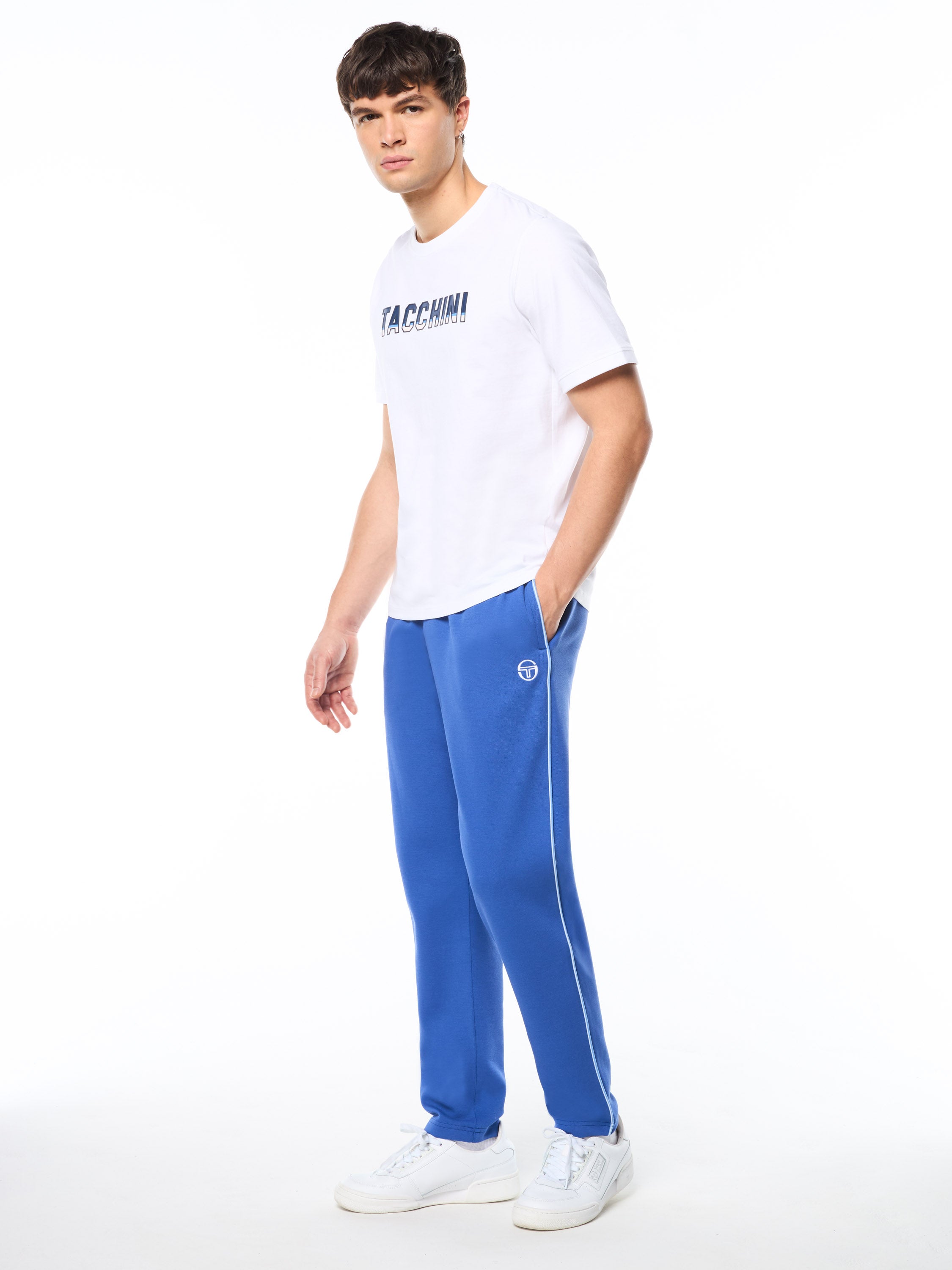 Strisce T-Shirt-Brilliant White