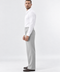 The Windsor Wide-Leg Wool Trousers - Grey