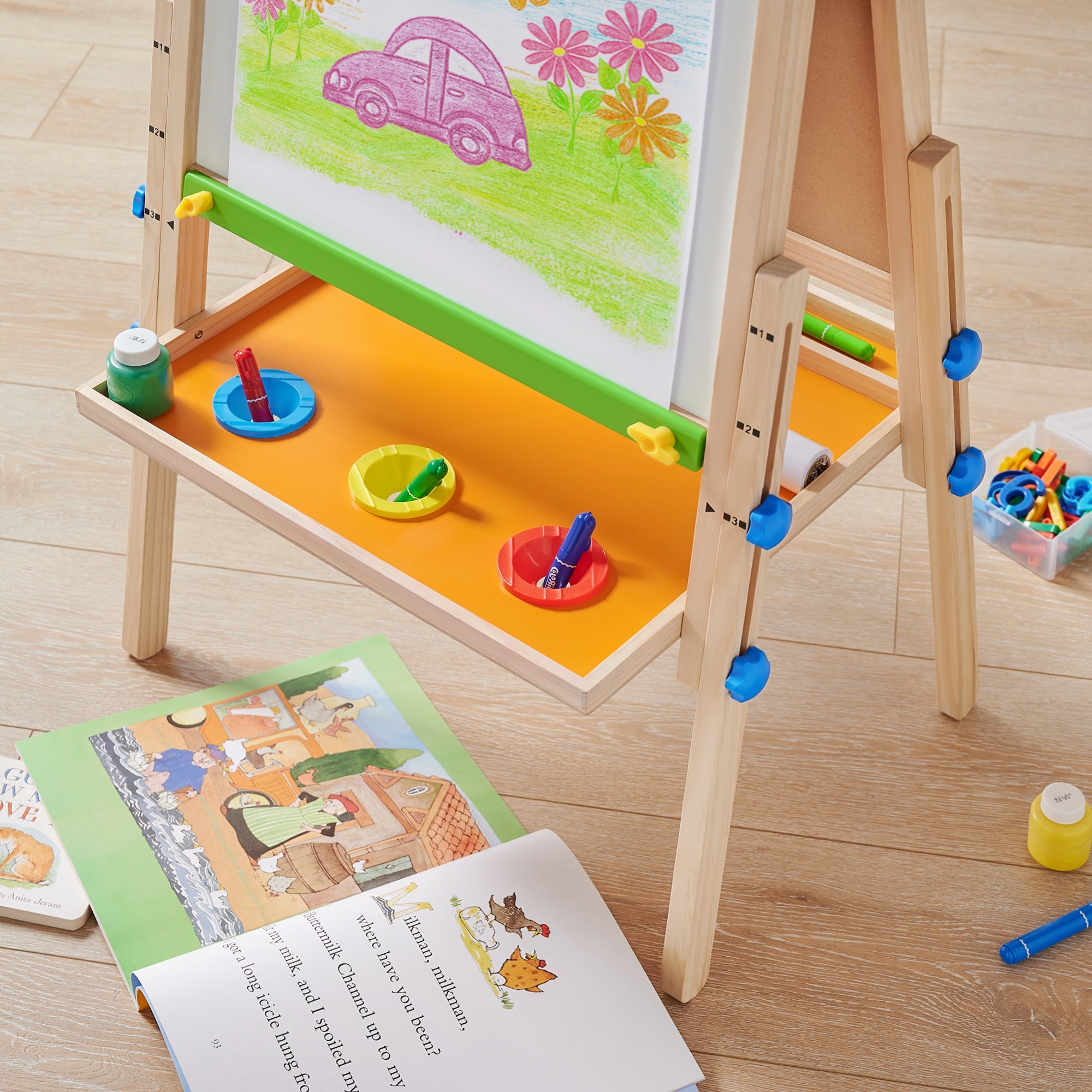 Tiny Land® 3-In-1 Art Easel For Kids