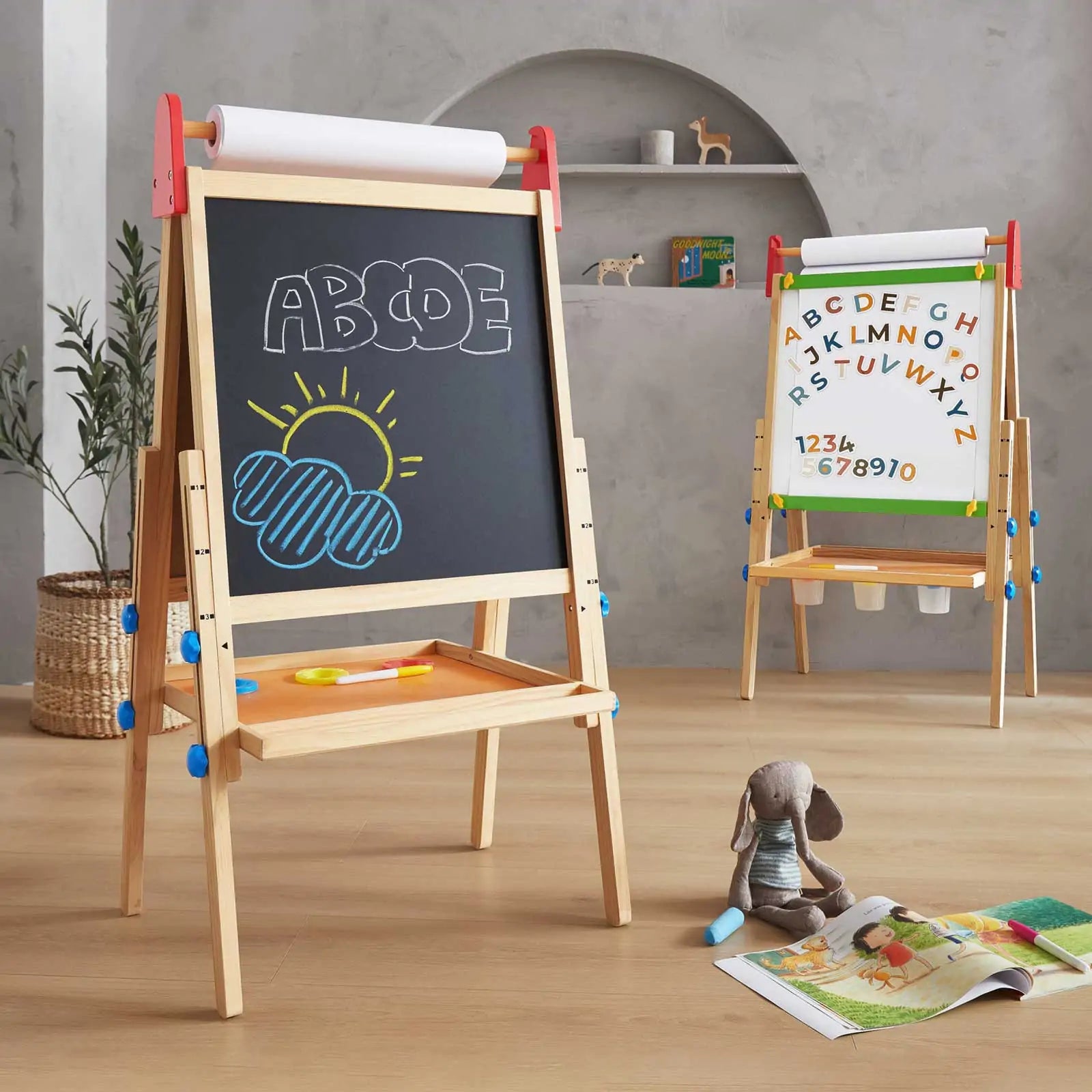 Tiny Land® 3-In-1 Art Easel For Kids