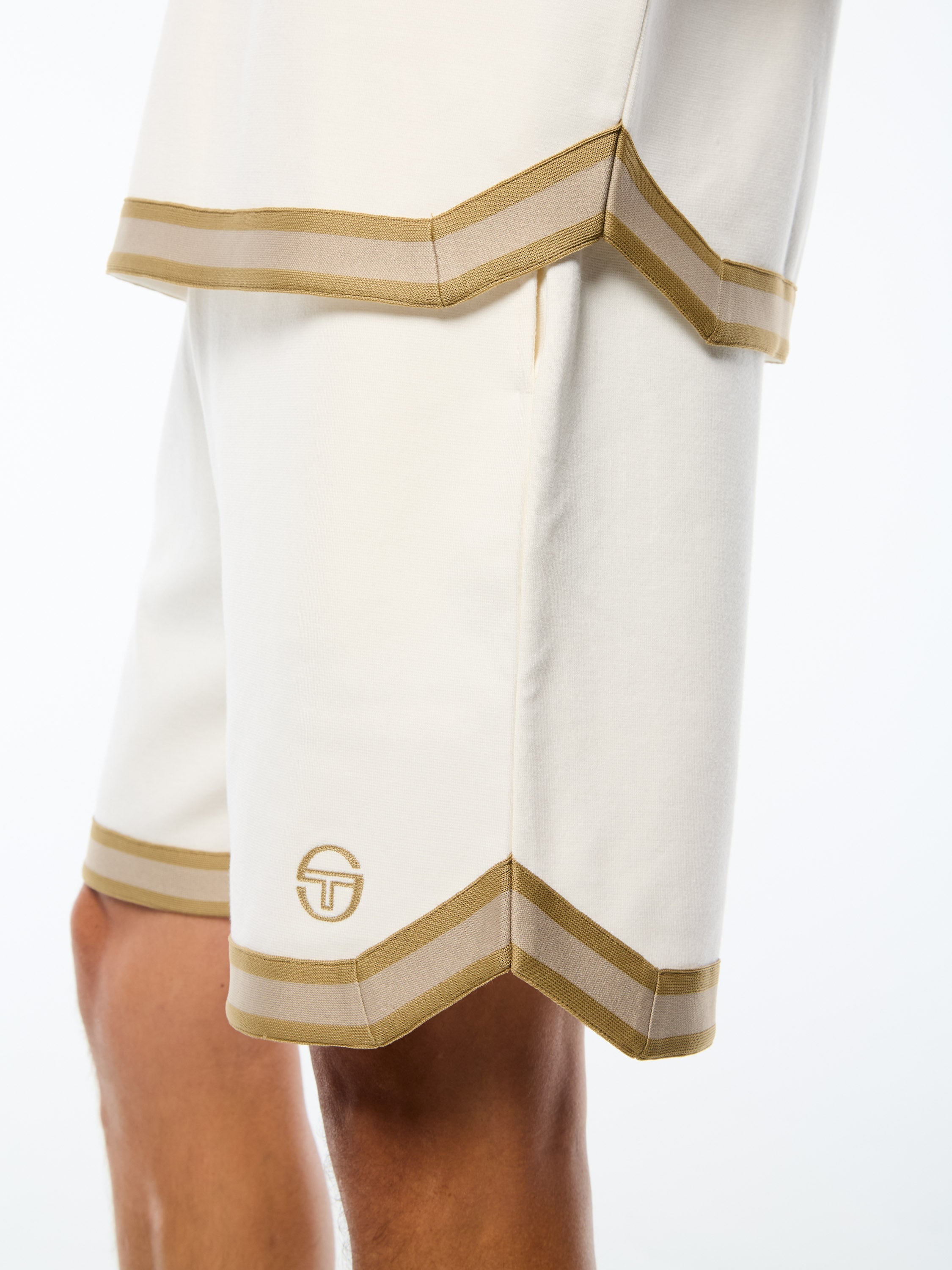 Tito Short Sleeve Polo-Gardenia
