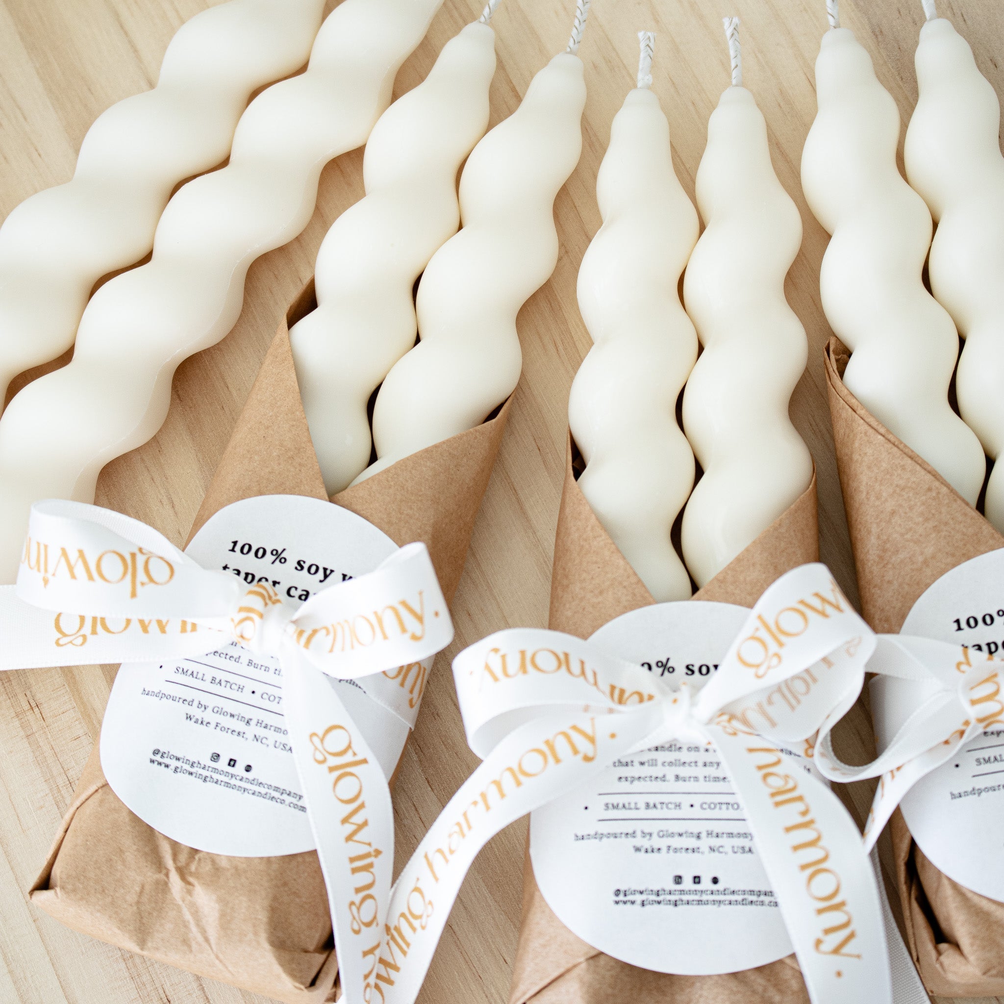 Twisted Taper Candles