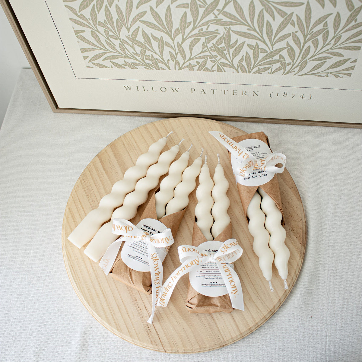 Twisted Taper Candles