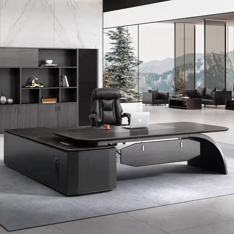 Ventura · Modern L-Shaped Executive Desk
