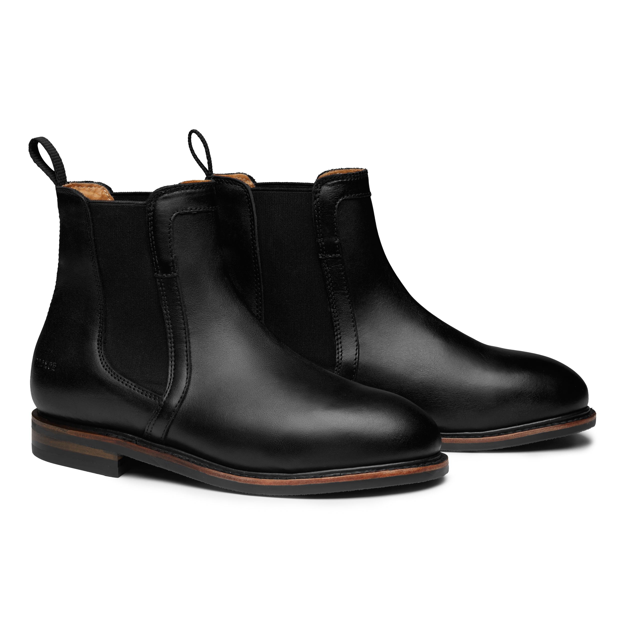 WOMEN STEEL TOE CHELSEA WORK BOOT ICON BLACK