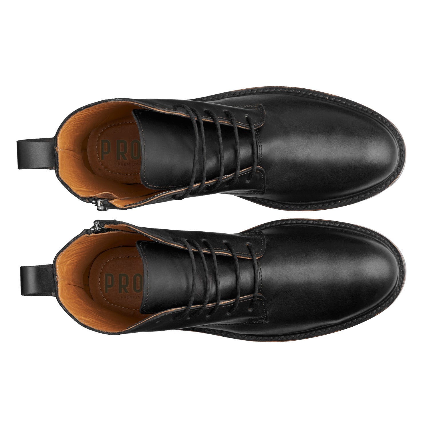 WOMEN STEEL TOE WORK BOOT ELISE BLACK