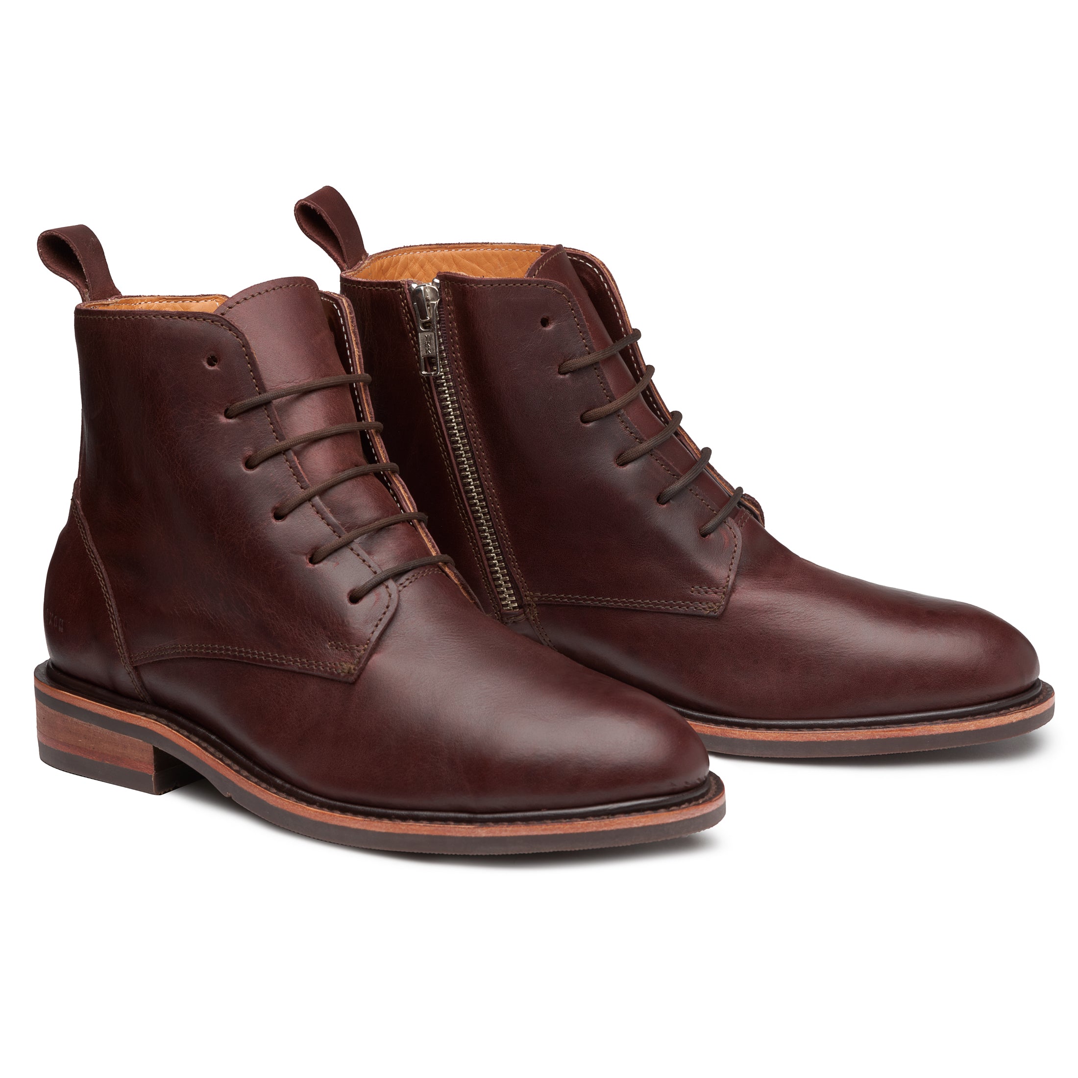 WOMEN STEEL TOE WORK BOOT ELISE BROWN