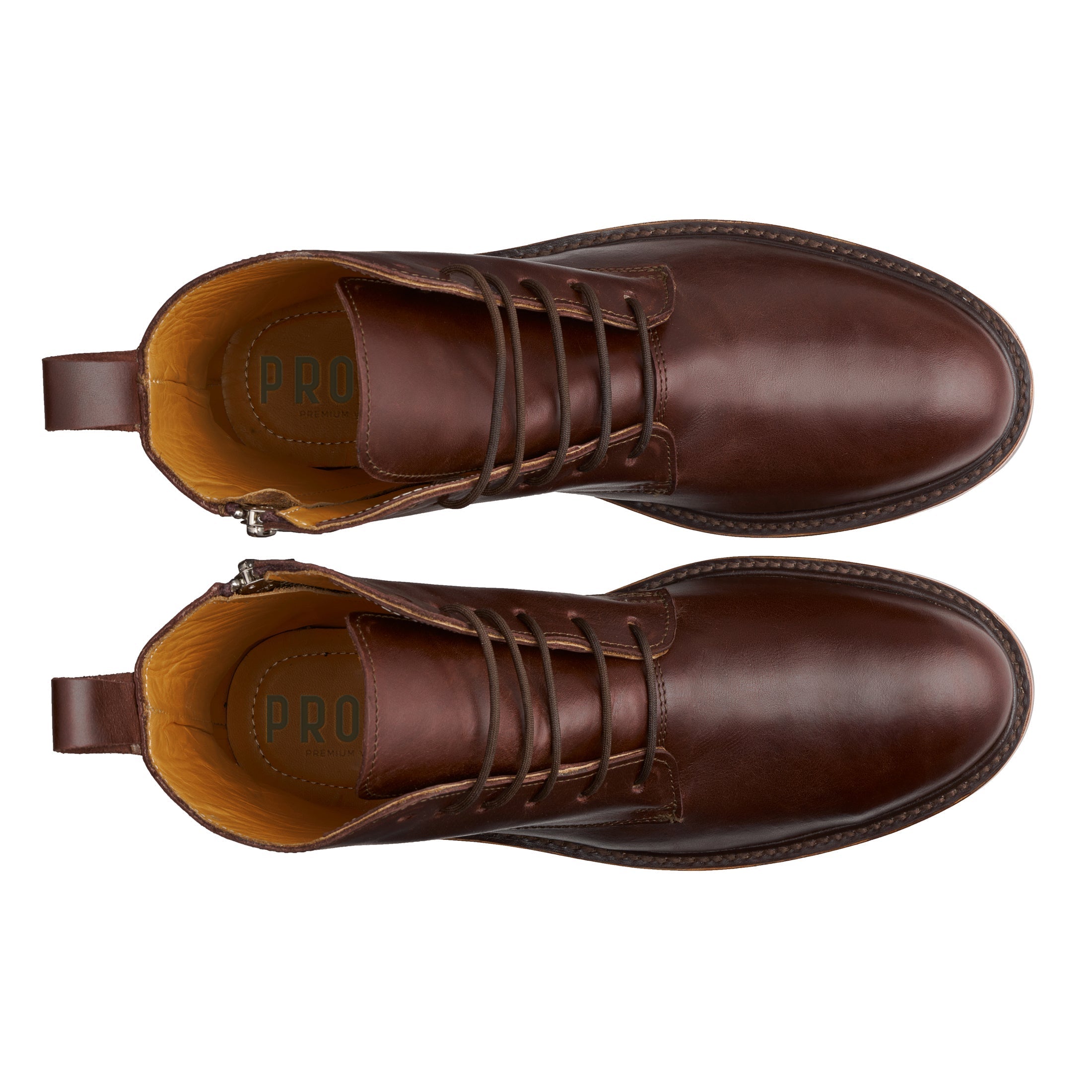WOMEN STEEL TOE WORK BOOT ELISE BROWN