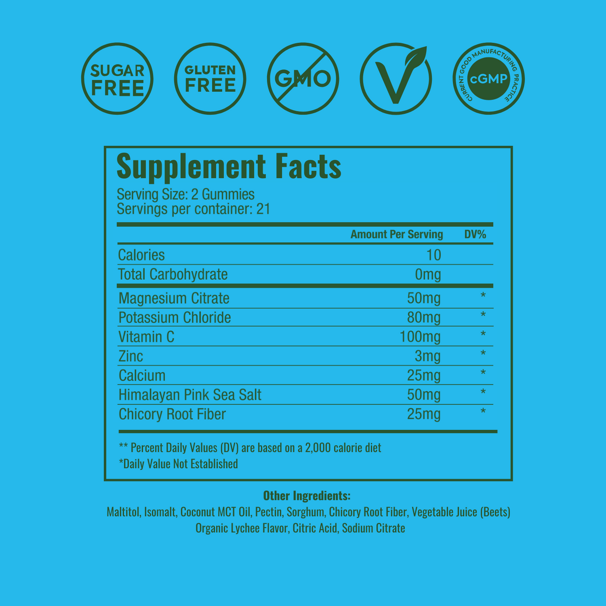 Wonder Hydrate Electrolyte Gummies