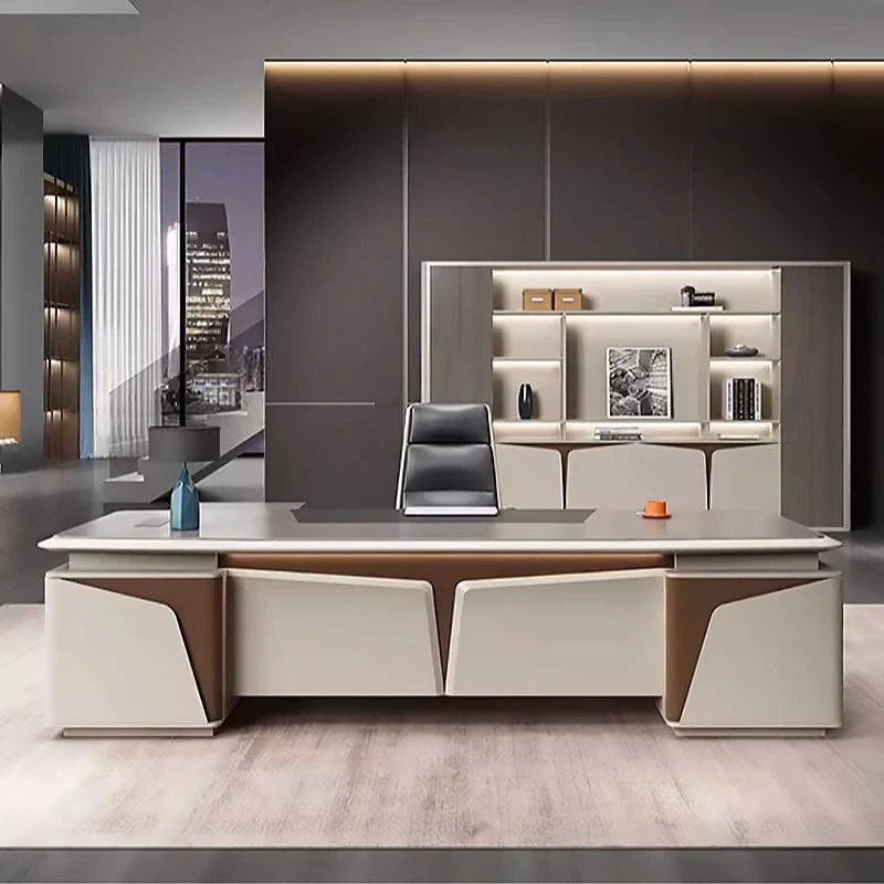 Wynn · Executive Desk w/ Mobile Storage