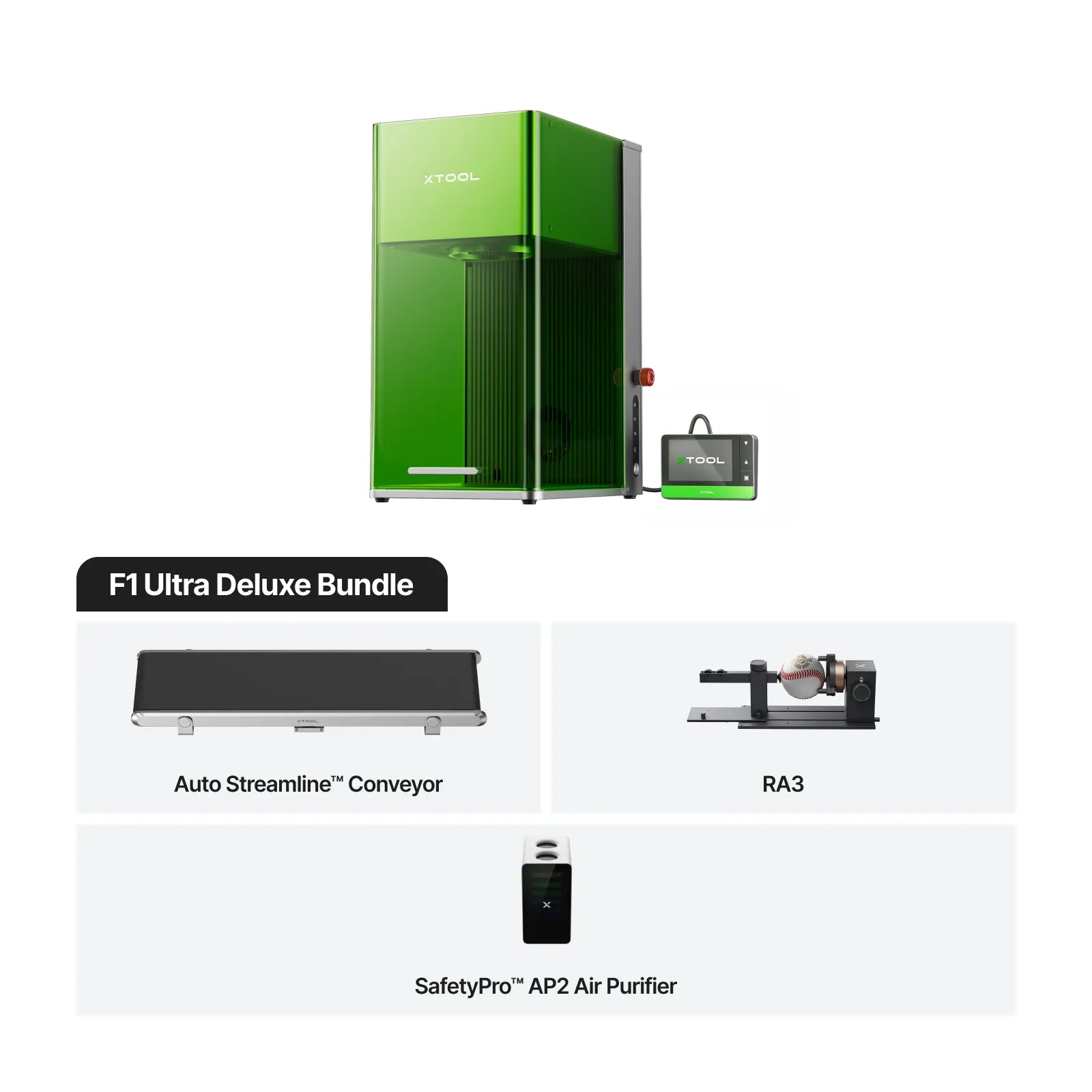 xTool F1 Ultra 20W Fiber & Diode Dual Laser Engraver