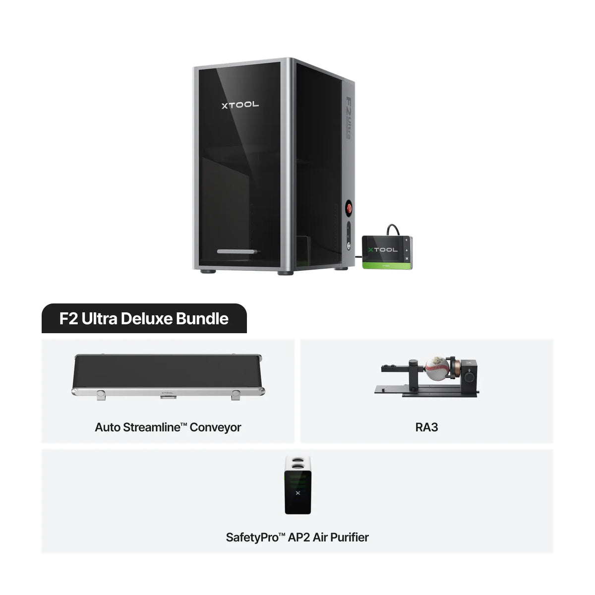 xTool F2 Ultra 60W MOPA & 40W Diode Dual Laser Engraver