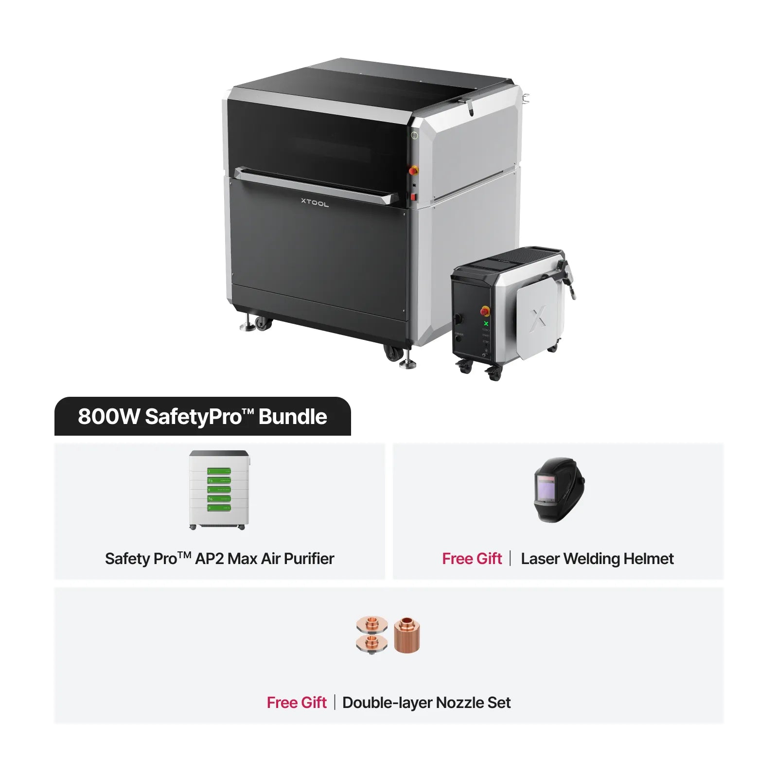xTool MetalFab Laser Welder/ CNC Cutter